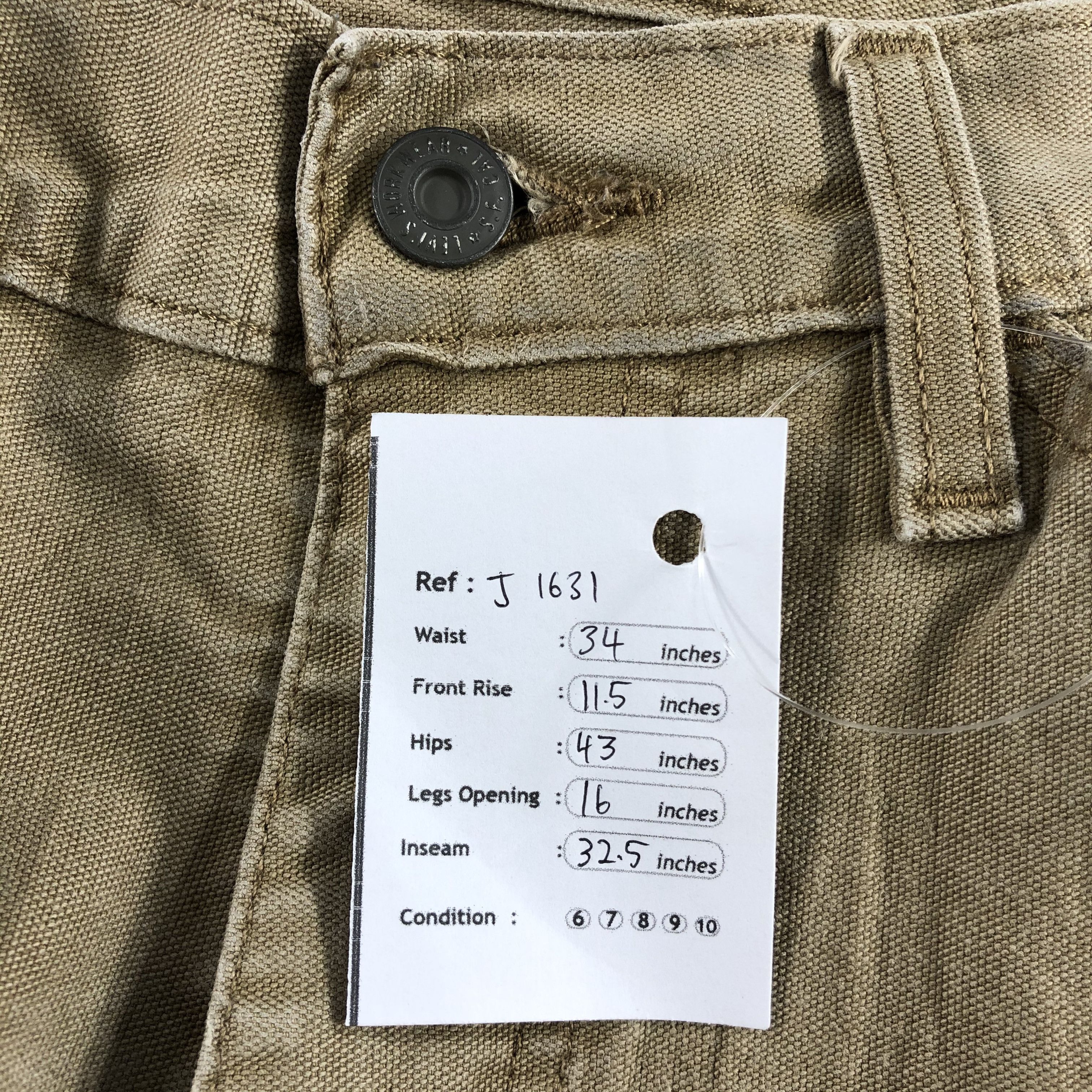 Levi's Vintage Levis 505 Jeans-J1631 Size US 34 / EU 50 - 15 Thumbnail
