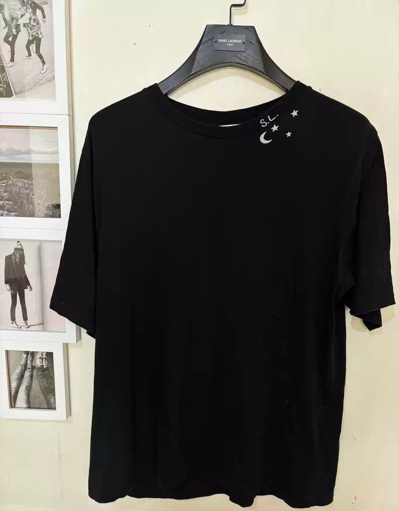 Saint Laurent Paris Saint laurent slp authentic 16ss Xingyue mulberry silk short sleeves Size US S / EU 44-46 / 1 - 1 Thumbnail
