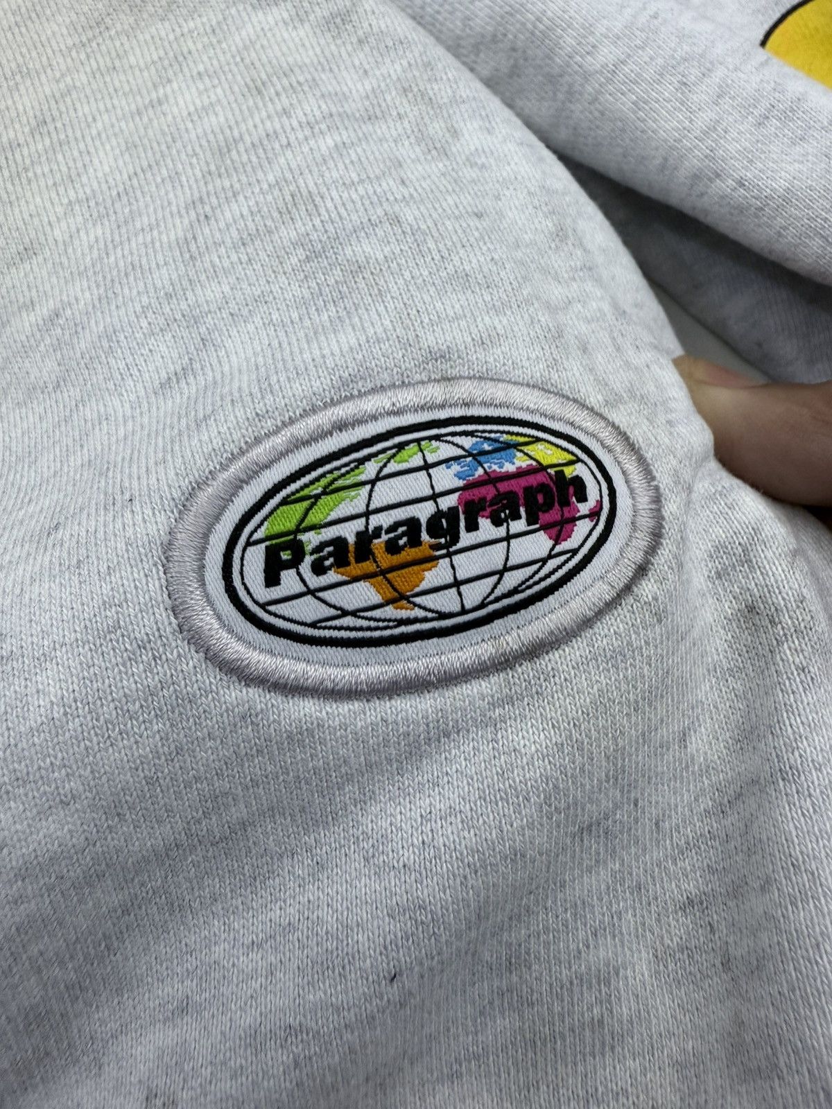 Japanese Brand PARAGRAPH Multi Graphic Logo Murakami Baggy Fit Sweatshirt Size US L / EU 52-54 / 3 - 11 Thumbnail