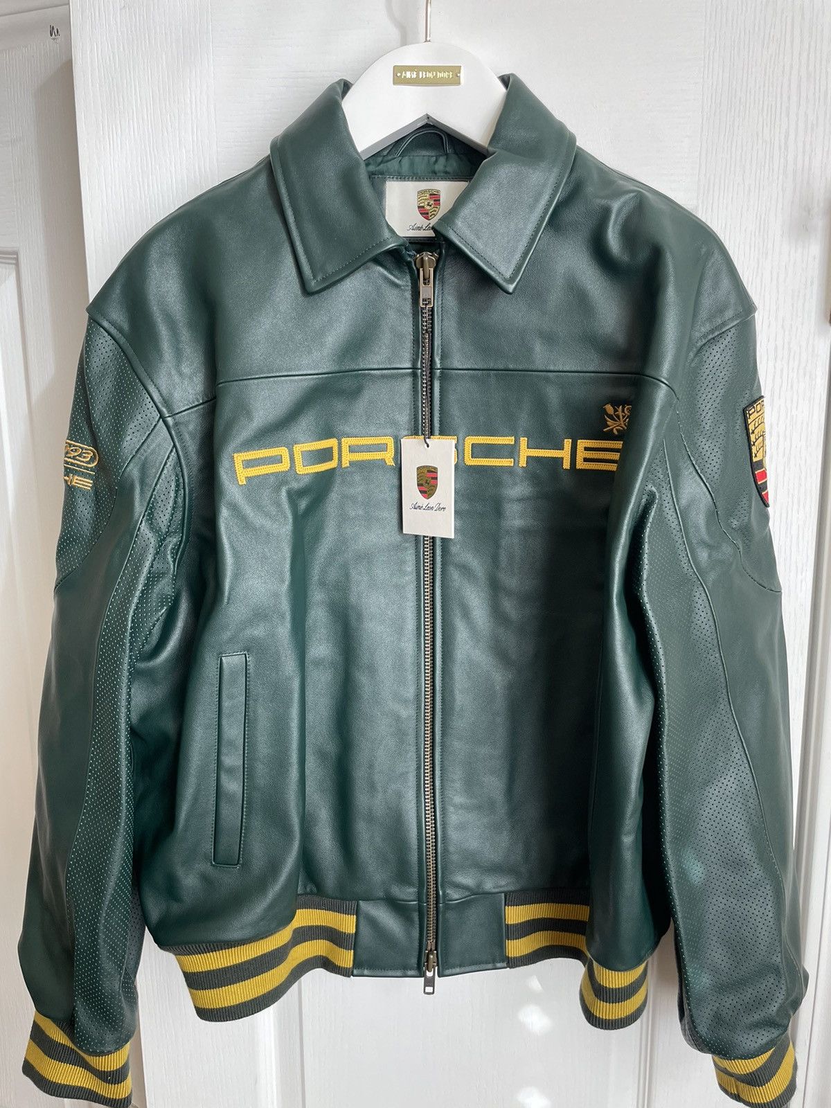Porscheレザージャケット Aime x Dore Leon
