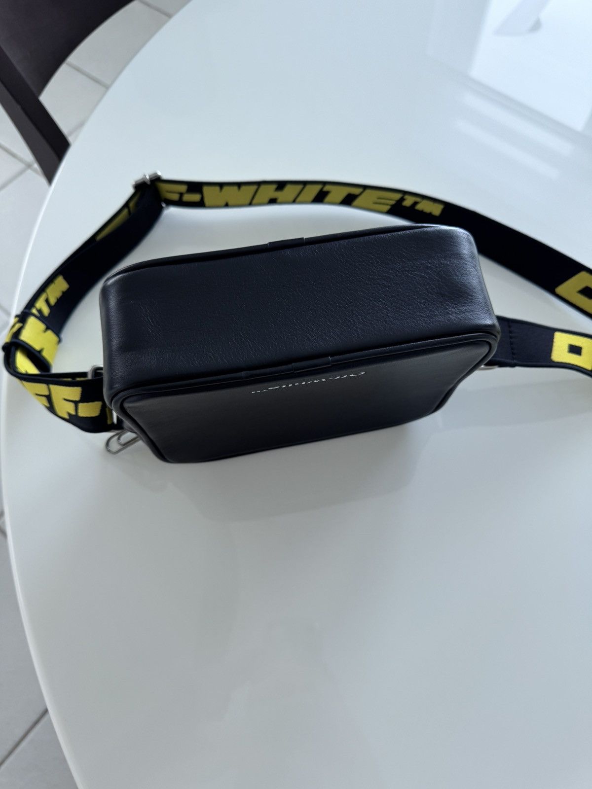 Off-White Off-White Hard Core Leather Crossbody Bag Size ONE SIZE - 8 Thumbnail