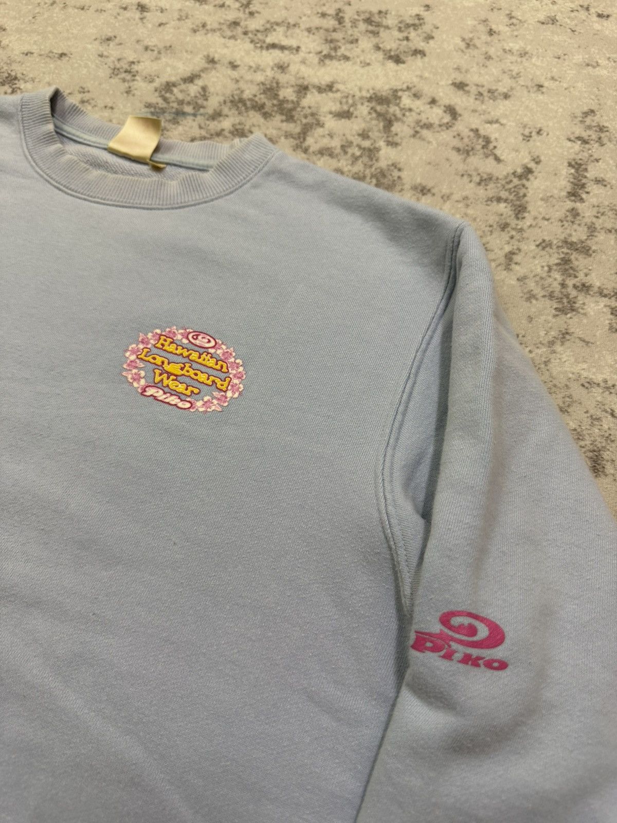 Vintage Vintage Piko Hawaiian Longboard Backhit Spellout Sweatshirt Size M / US 6-8 / IT 42-44 - 5 Thumbnail