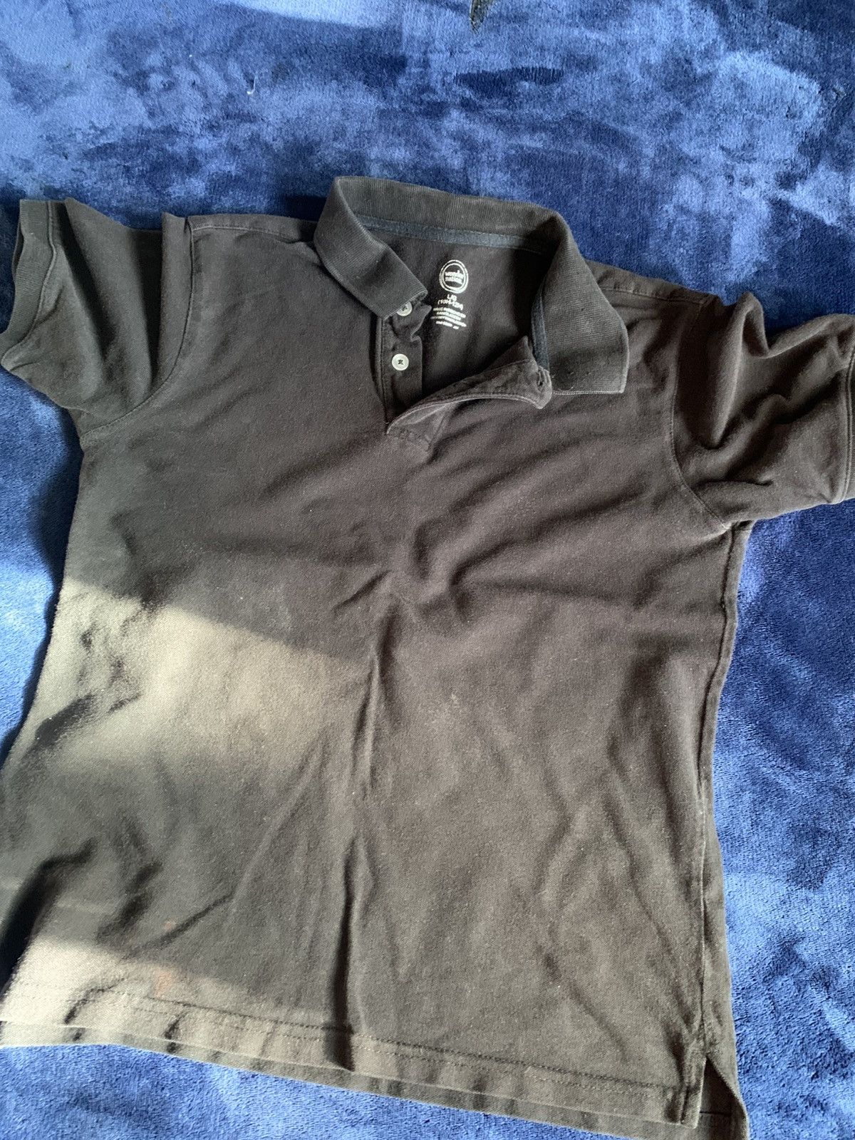 Other Black Polo Streetwear Fashion Swag Opium Emo Slim Fit Size US XS / EU 42 / 0 - 4 Thumbnail