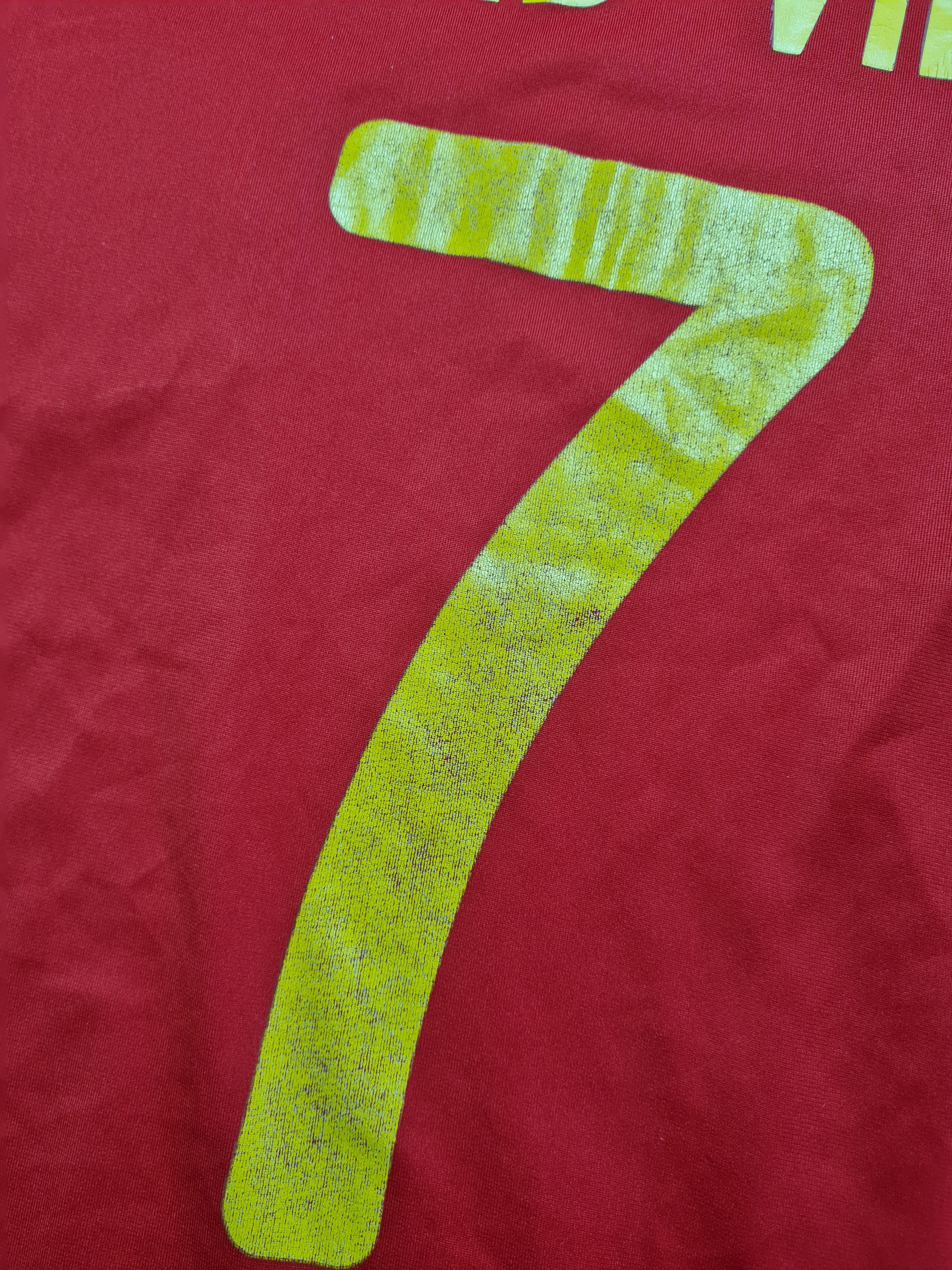 Adidas FOOTBALL JERSEY VILLA 7 SPAIN NATIONAL 10/11 WORLD WINNER Size US L / EU 52-54 / 3 - 14 Thumbnail