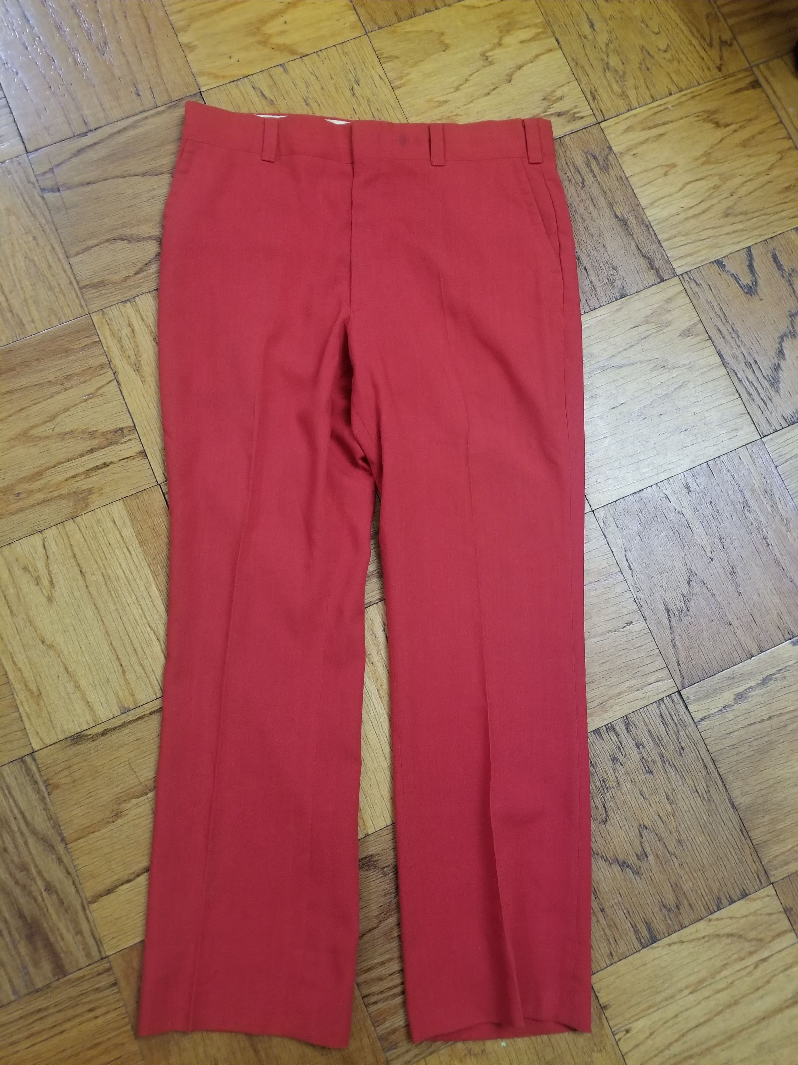 Lord & Taylor Vintage LORD & TAYLOR Red Pants Size US 34 / EU 50 - 1 Thumbnail