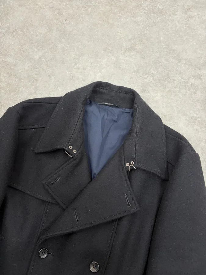 Gucci 2010S Gucci Black Wool Classy Caban Officer Jacket Size 42R - 4 Thumbnail