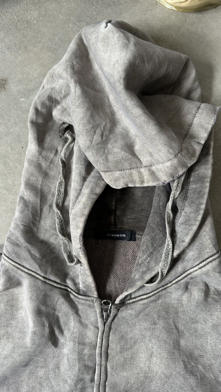 Japanese Brand VINTAGE JEANESIS DISTRESSED HOODIE Size US XL / EU 56 / 4 - 8 Thumbnail