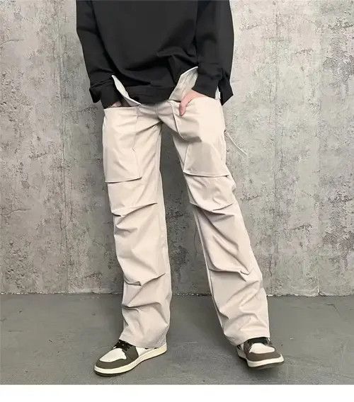 Designer × Japanese Brand × Vintage custom cargo pleated zipper utility pants Size US 28 / EU 44 - 4 Thumbnail