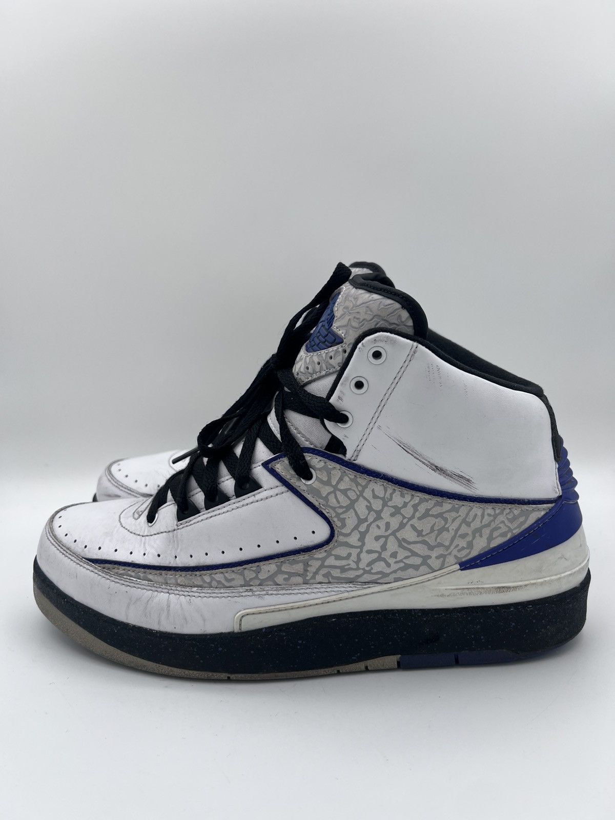 Jordan Brand Nike Air Jordan 2 II Retro Men Sneaker Dark 385475-153 Sz 10 Size US 10 / EU 43 - 3 Thumbnail