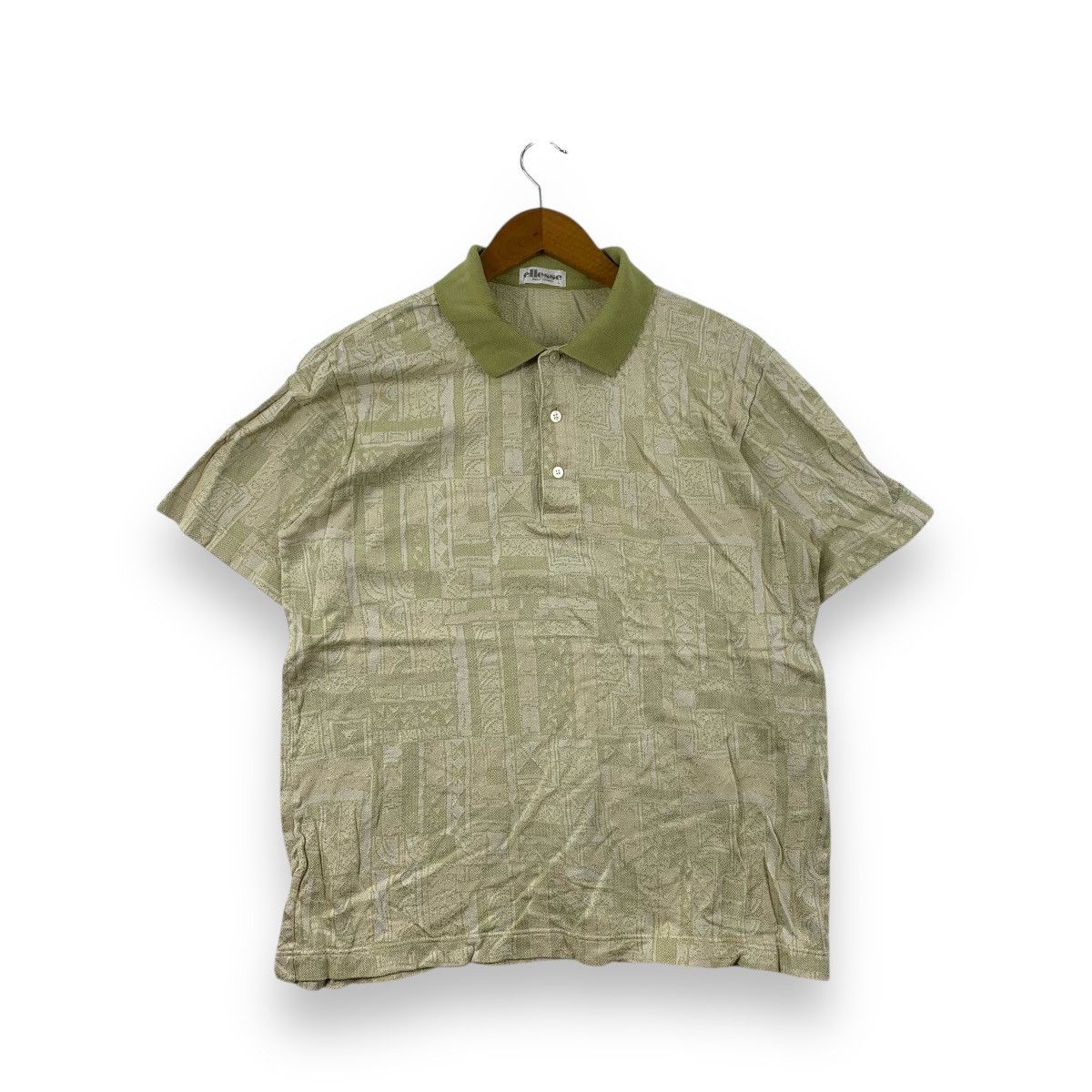 Ellesse Vintage ELLESSE GOLF UOMO Collection Abstract Polo Tee Shirt Size US L / EU 52-54 / 3 - 1 Thumbnail