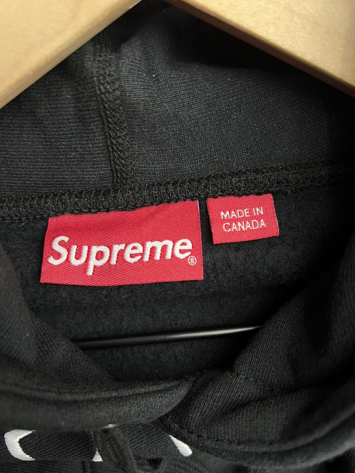 Supreme Supreme Black Drop Shadow Hoodie Size US S / EU 44-46 / 1 - 8 Thumbnail