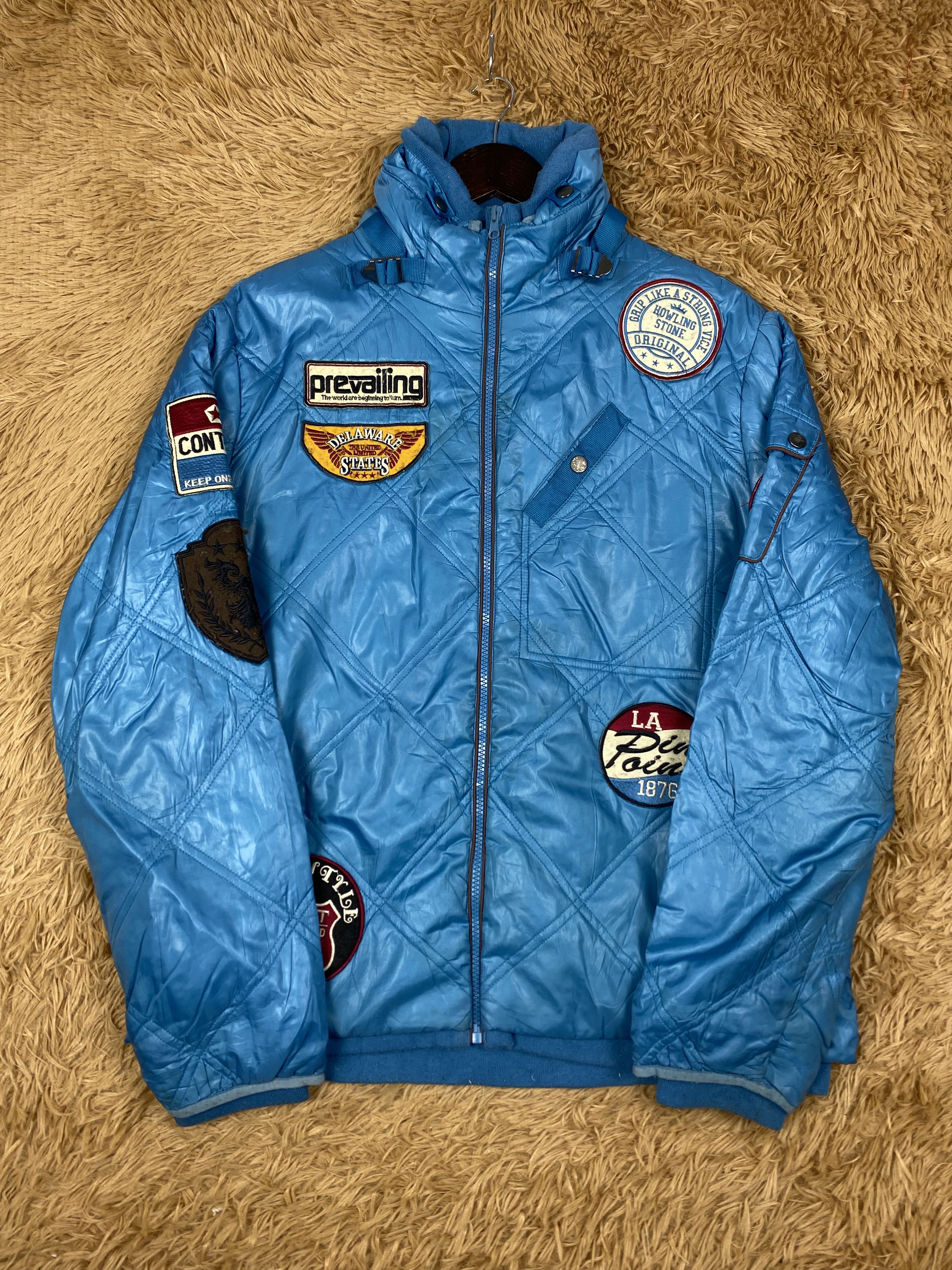Japanese Brand Vintage Japanese Brand Quilted Puffer Jacket DJ0644 Size US L / EU 52-54 / 3 - 4 Thumbnail