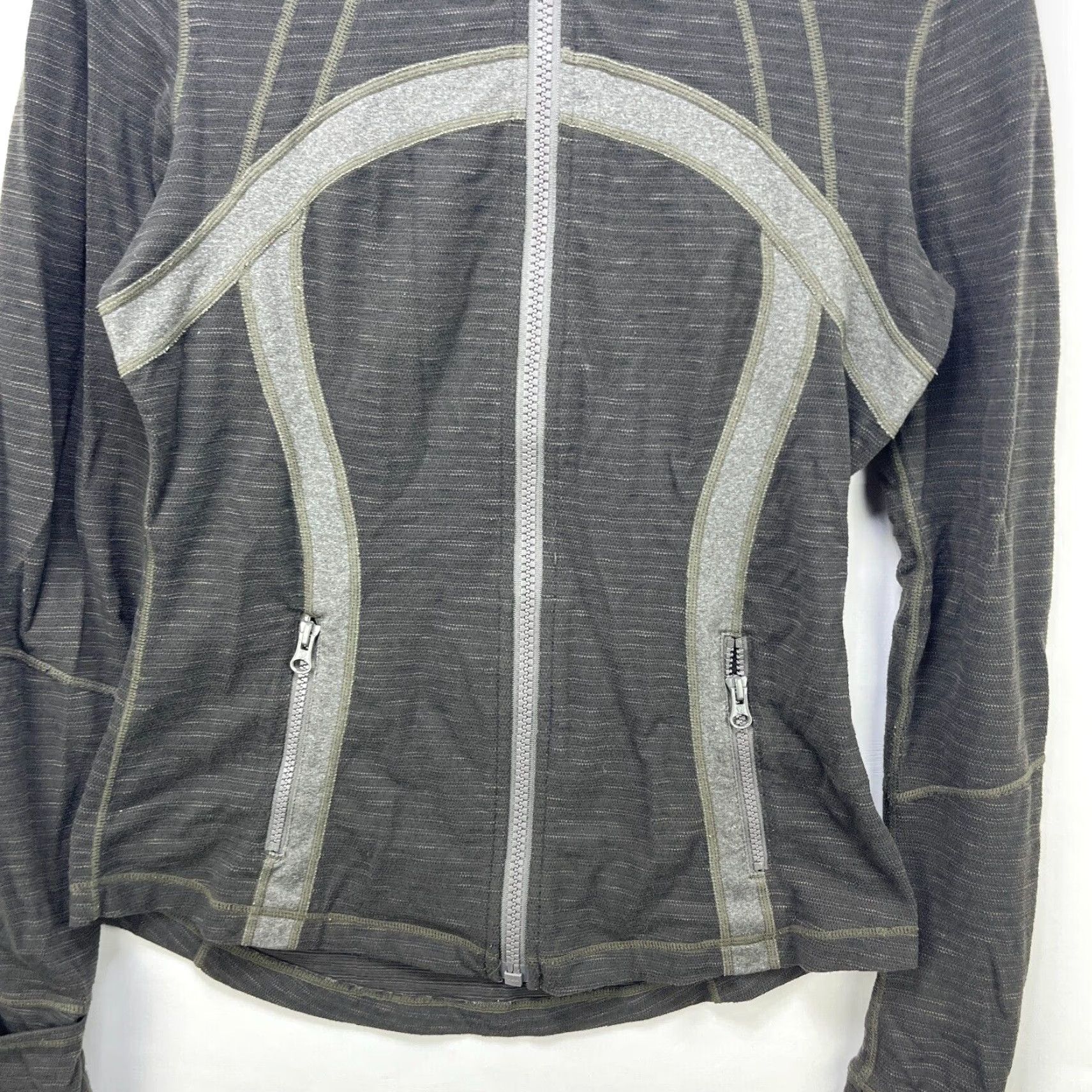 Lululemon Lululemon Define Jacket Size 8 Zip Up Dark Gray Size M / US 6-8 / IT 42-44 - 2 Thumbnail