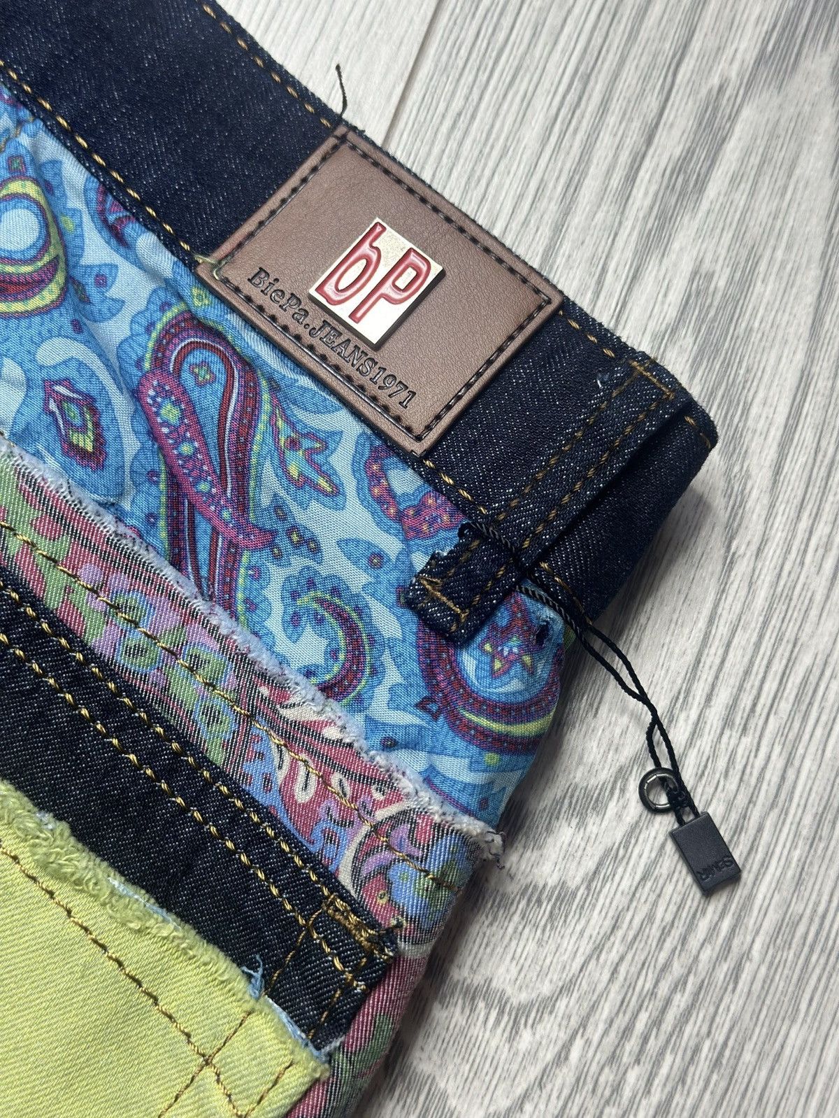 Japanese Brand Vintage BiePa Jeans Patchwork Archival Denim Y2K Japanese Size US 30 / EU 46 - 5 Thumbnail