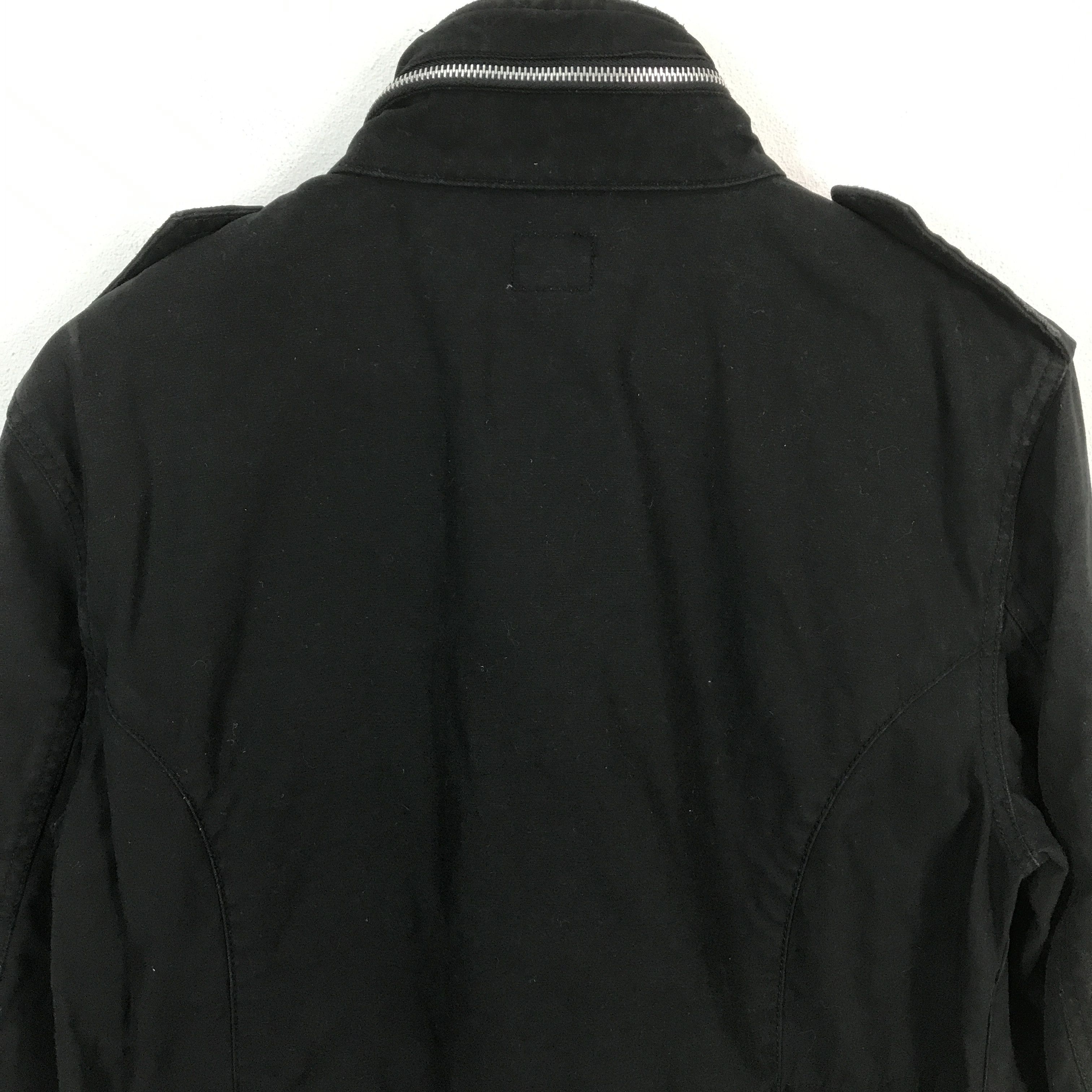 Japanese Brand originals Army style M65 design Black jacket Size US M / EU 48-50 / 2 - 4 Thumbnail