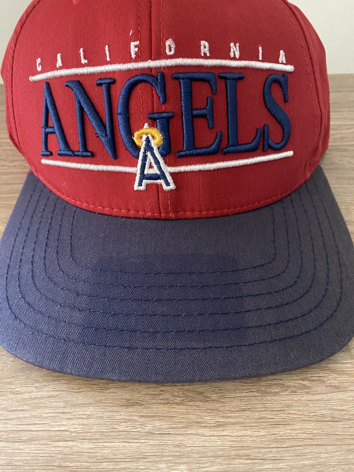 Cooperstown Collection Vintage 90’s California Angels Throwback Snap Back Hat Cap Size ONE SIZE - 2 Thumbnail