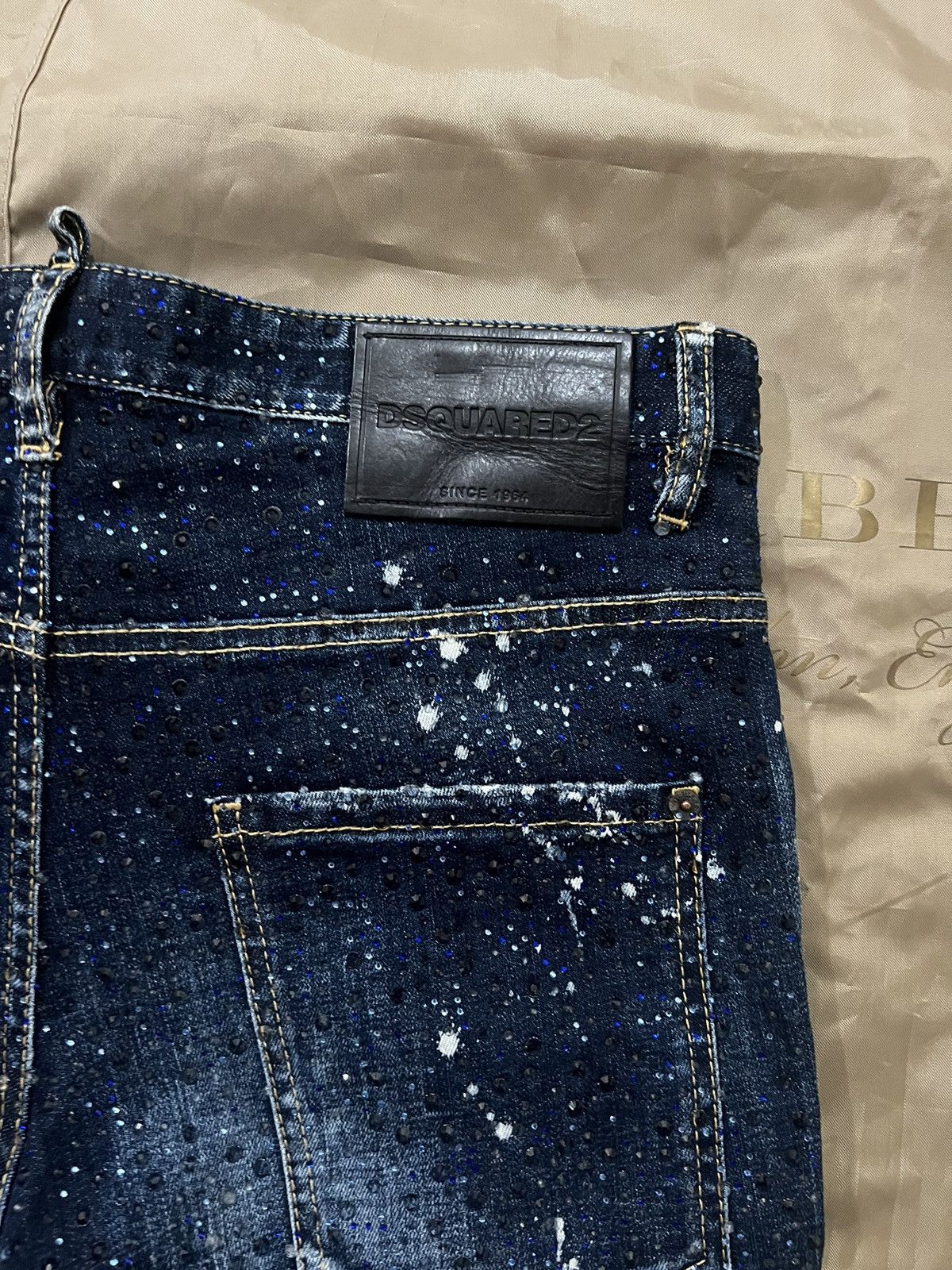 Dsquared2 Dsquared2 Men's Skater Rhinestone SkinnyJeans $3000 size 48 Size US 32 / EU 48 - 5 Thumbnail