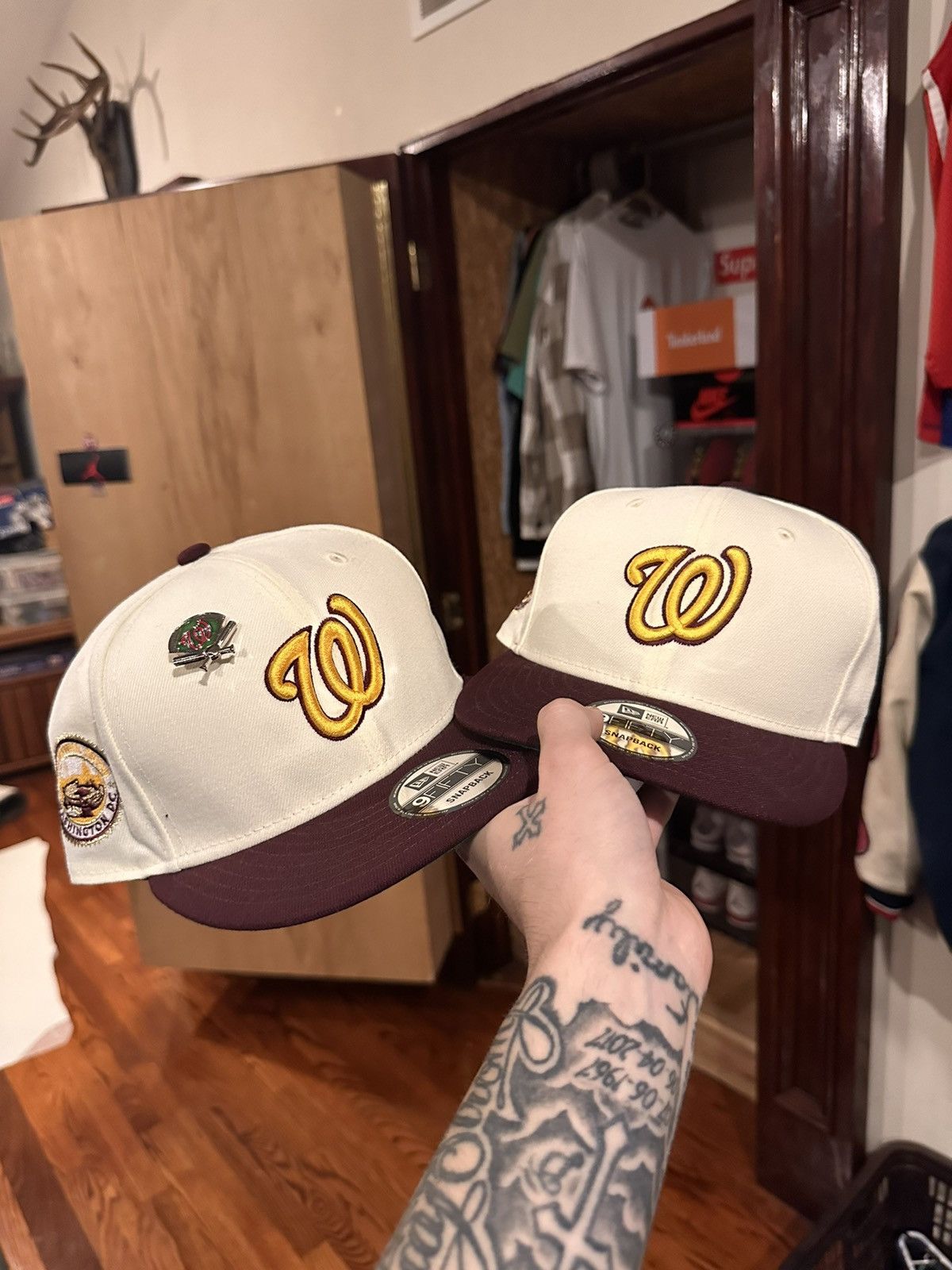 New Era New era 9fifty Washington nationals snapback Size ONE SIZE - 1 Thumbnail