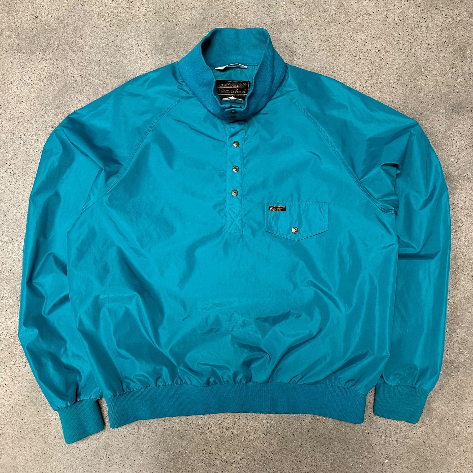 Eddie Bauer × Vintage Vintage Eddie Bauer GorpCore Lightweight Pullover Jacket Size US L / EU 52-54 / 3 - 1 Thumbnail