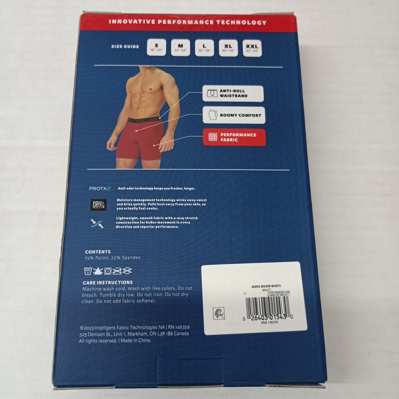 Other Threads Men's Underwear, 6" Boxer Briefs 3-Pack M 32"-34" Size 32 - 4 Thumbnail