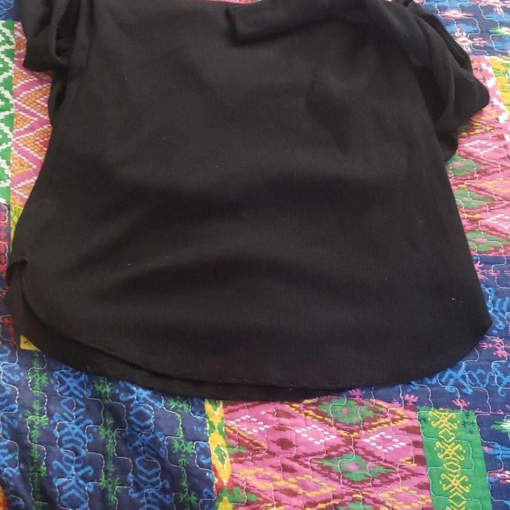 Old Navy CT1042a Old Navy women's long sleeve ribbed t-shirt Size XL / US 12-14 / IT 48-50 - 4 Thumbnail