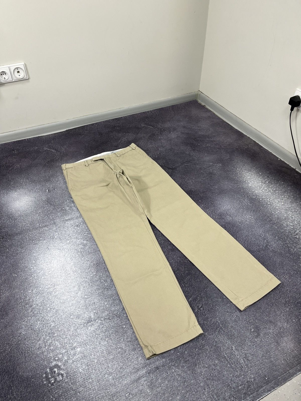 Polo Ralph Lauren Vintage Polo Ralph Lauren Slim Straight Fit Chino Pants Size US 31 - 3 Thumbnail