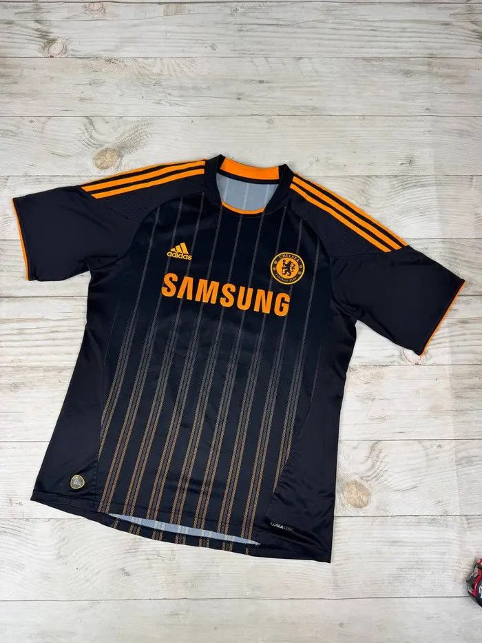 Adidas Adidas Chelsea 2010 2011 Away Football Shirt Soccer Jersey Size US L / EU 52-54 / 3 - 1 Thumbnail