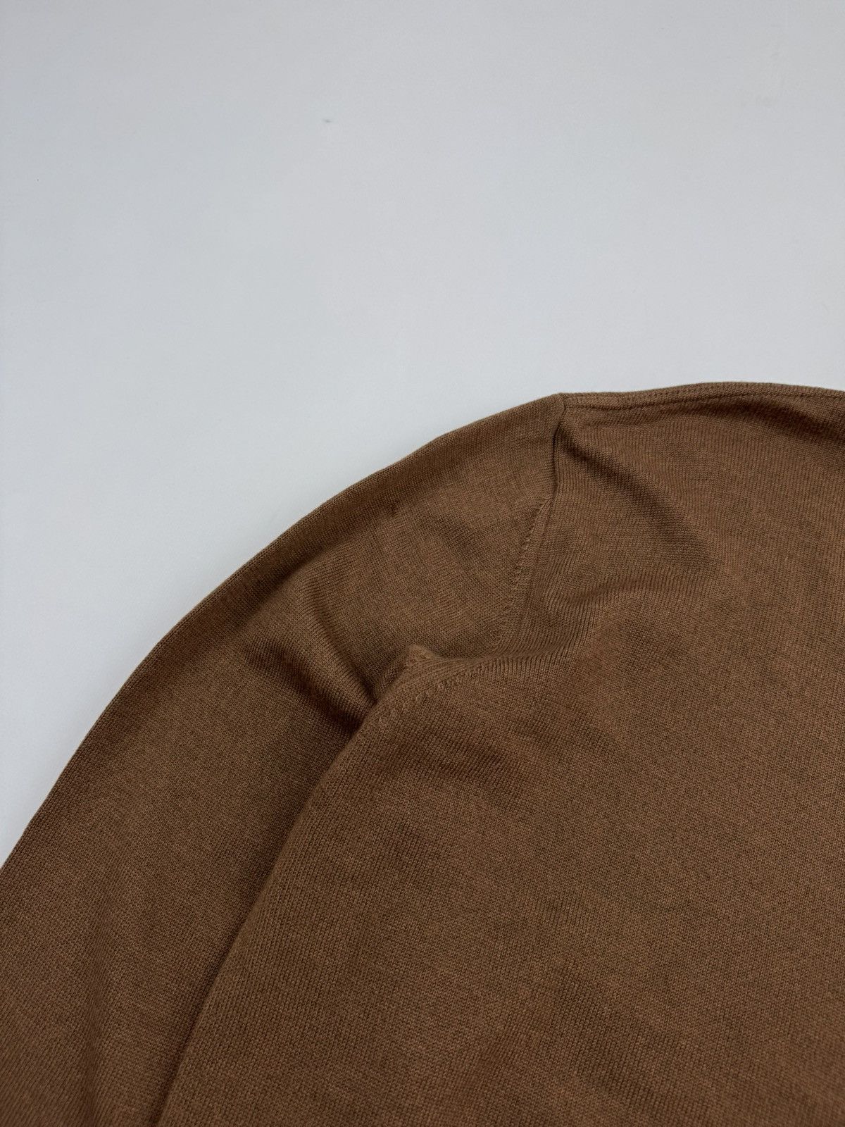 FALKE Falke Wool Turtle Neck Brown Sweater Size US XL / EU 56 / 4 - 9 Thumbnail