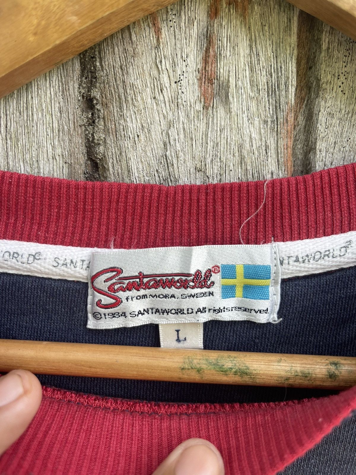 Vintage Vintage Santaworld “Santa & Animals” Sweatshirt – 1994 Size US L / EU 52-54 / 3 - 8 Thumbnail