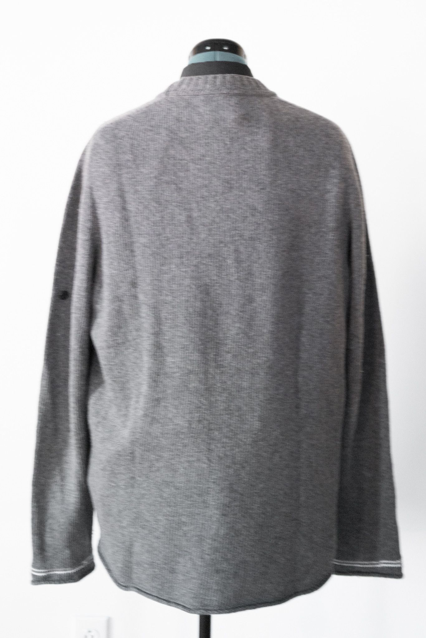 Stone Island STONE ISLAND KNIT SWEATER GREY SZ XL Size US XL / EU 56 / 4 - 5 Thumbnail