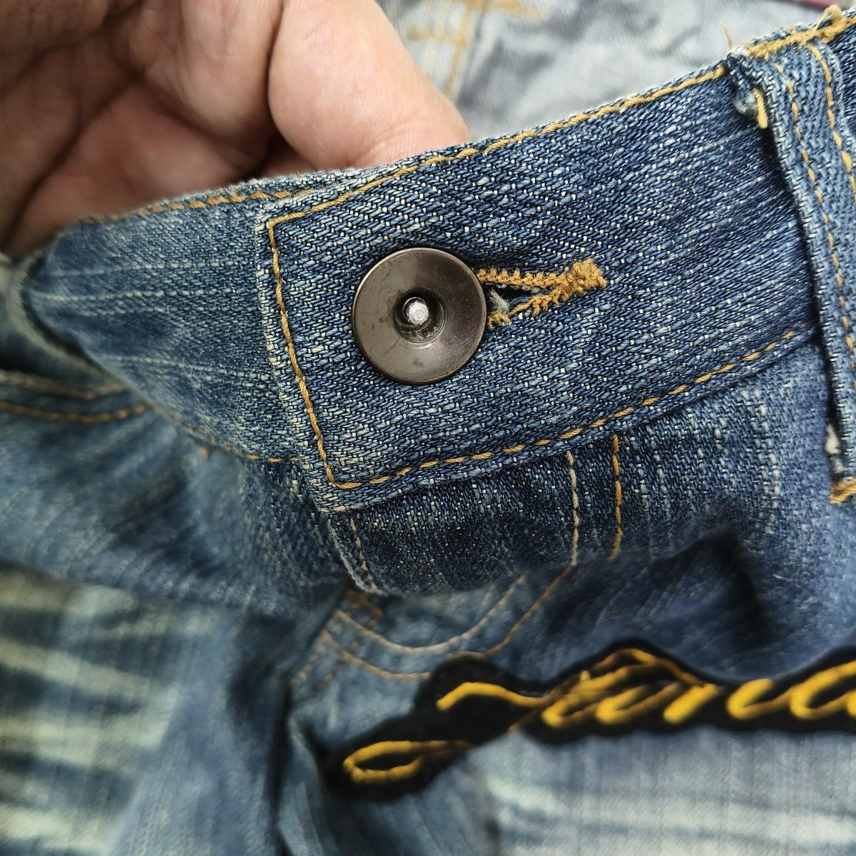 Japanese Brand Vintage Y2K Japanese Gumu Intl Patches Punk Style Denim Size US 32 / EU 48 - 13 Thumbnail