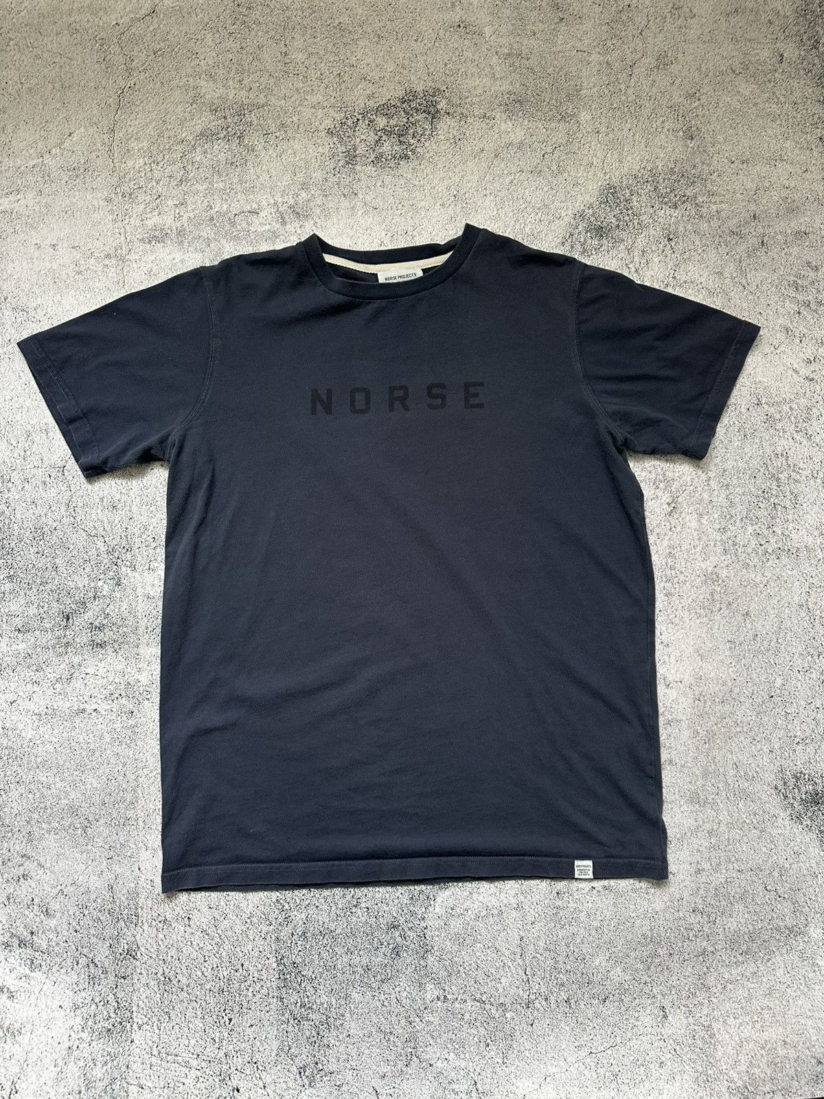 Norse Projects Norse Project Blue T-shirt Centre Logo Size US M / EU 48-50 / 2 - 1 Thumbnail