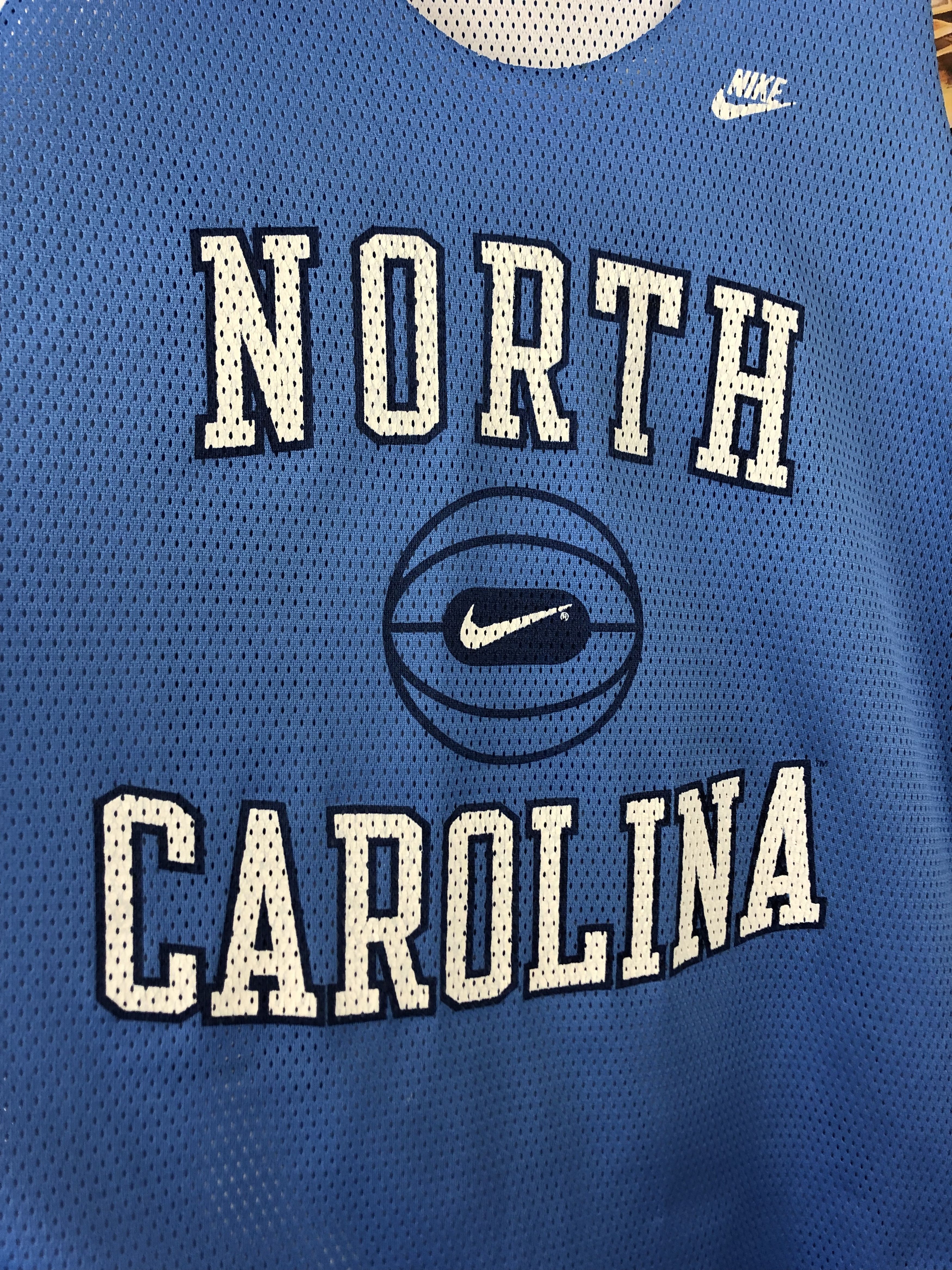 Nike × Vintage Vintage NCAA North Carolina Double Sided Jersey Shirt Rare Size US XXL / EU 58 / 5 - 5 Thumbnail
