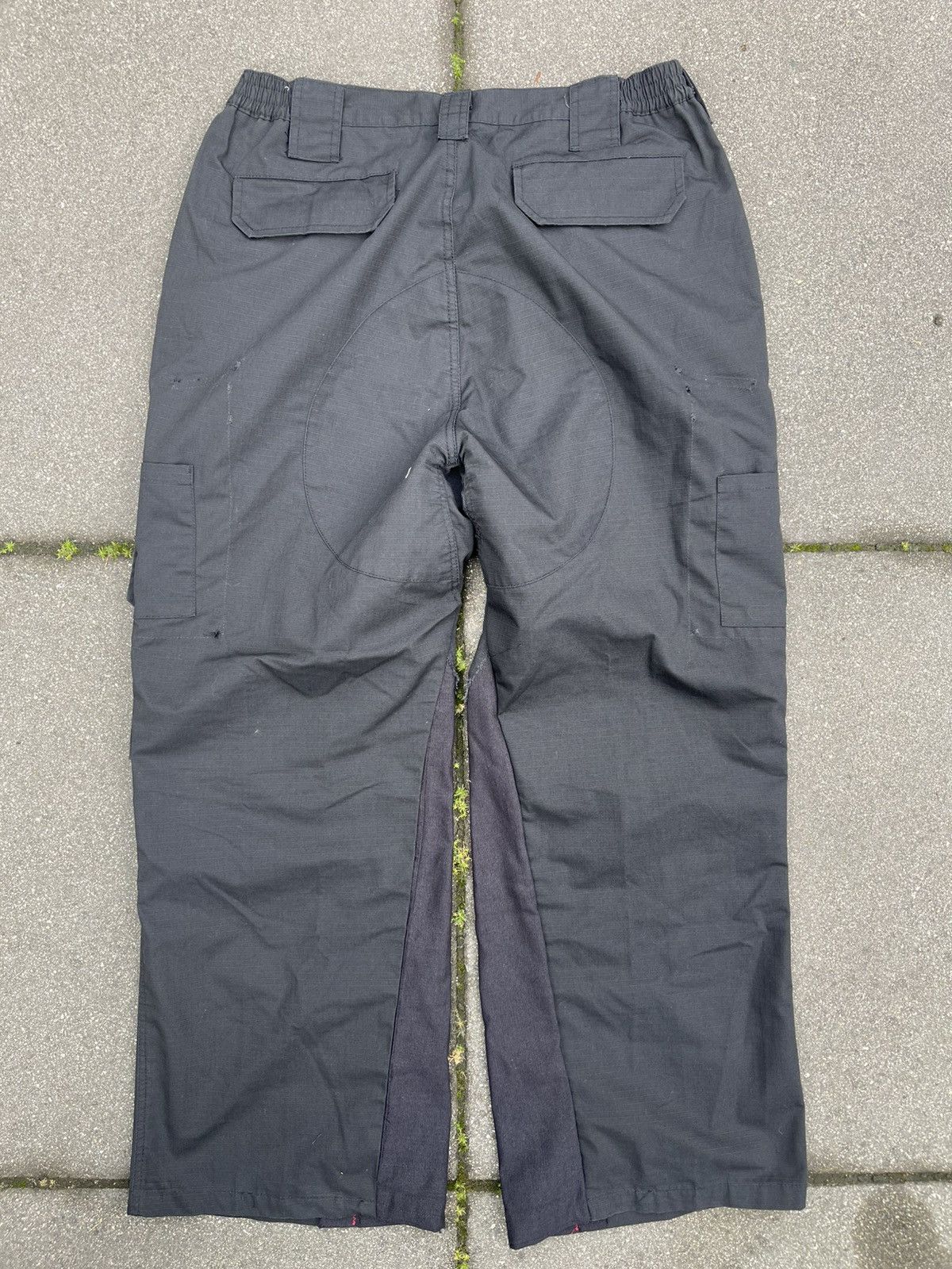 Vintage Baggy rip stop double knee 10 pocket cargo pants balenciaga Size US 36 / EU 52 - 4 Thumbnail