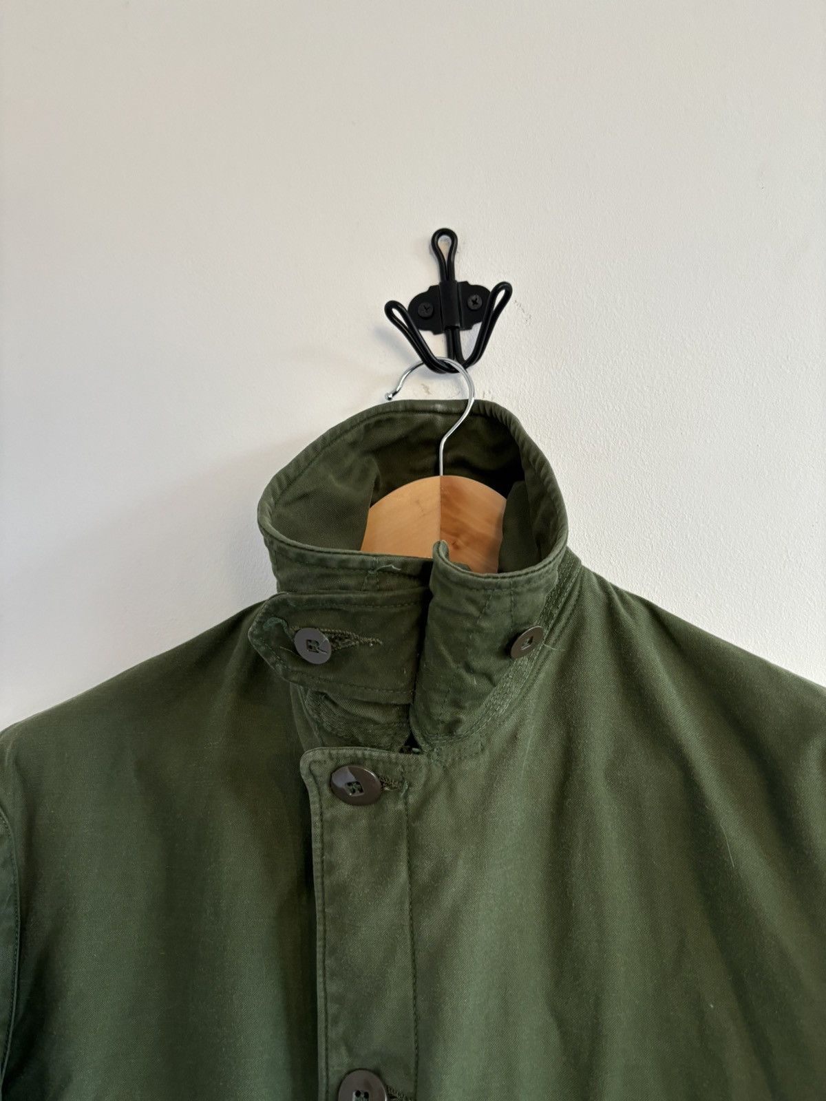 Japanese Brand × Vintage Vintage 60s Swedish Army Military M-59 Field Coat Size US M / EU 48-50 / 2 - 4 Thumbnail