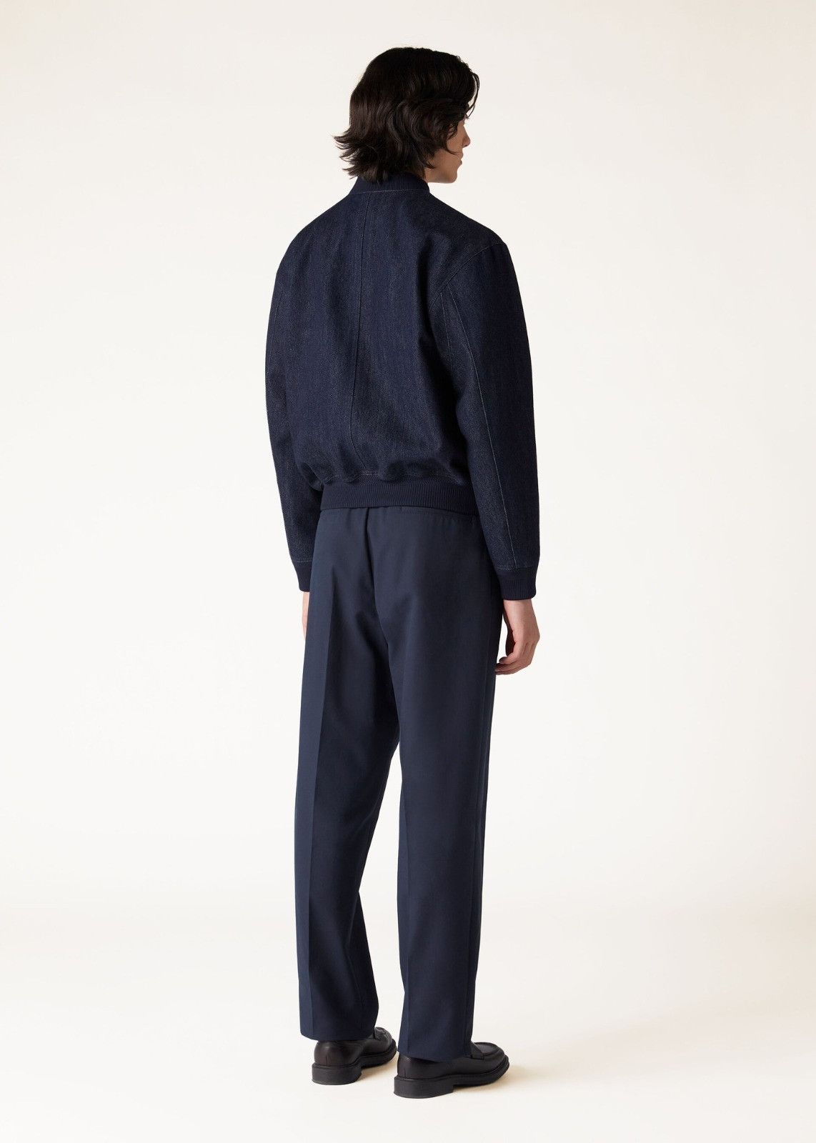 Loro Piana o1srvl11e0325 FAN6728 Bomber Jacket in Navy Blue Size US S / EU 44-46 / 1 - 3 Thumbnail
