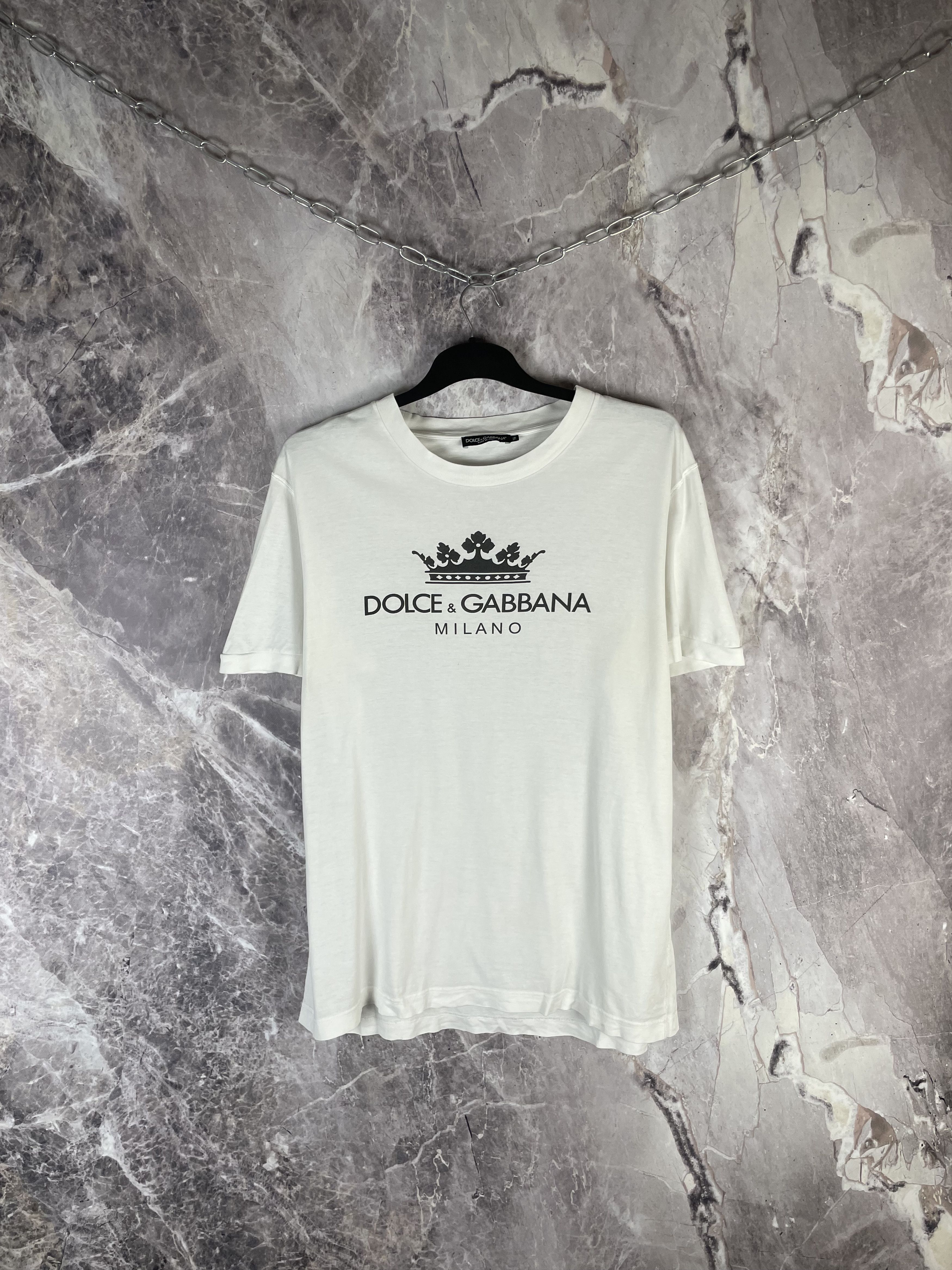 Dolce & Gabbana Dolce & Gabbana Tee Size US XL / EU 56 / 4 - 1 Thumbnail