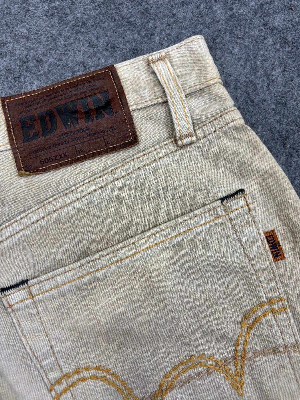 Edwin Wide Edwin 505zxx Faded Selvedge Denim F792 Size US 36 / EU 52 - 13 Thumbnail
