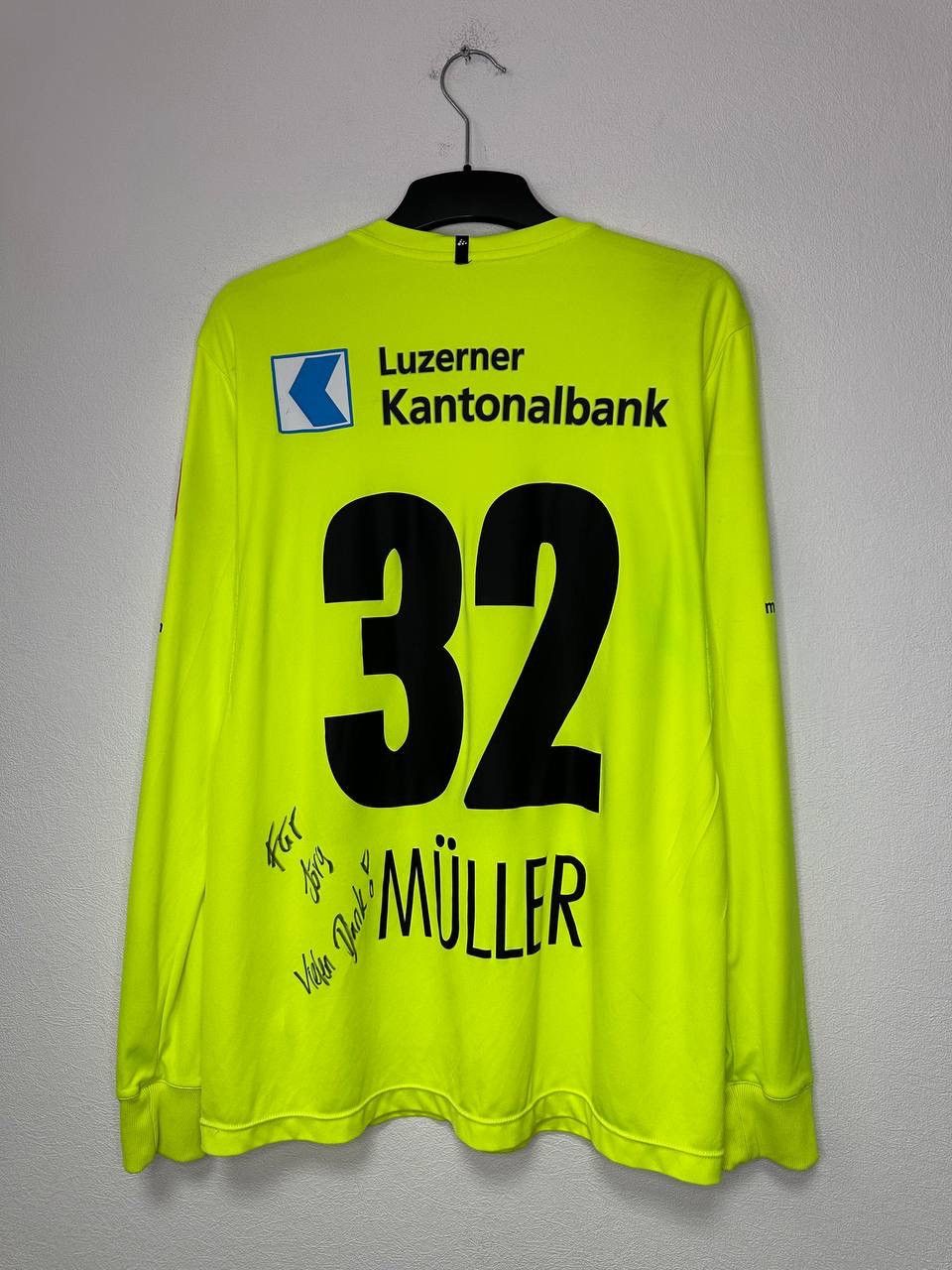 Other Craft FCL Luzern Match Worn Jersey Müller 32 Long Sleeve M Size US M / EU 48-50 / 2 - 10 Thumbnail