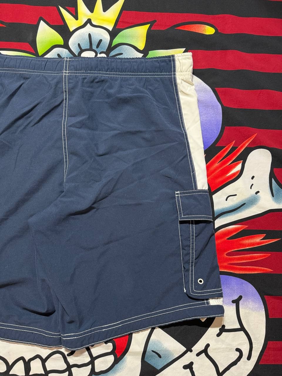 Nike Vintage Nike Cargo shorts in blue Size L Size US 36 / EU 52 - 7 Thumbnail