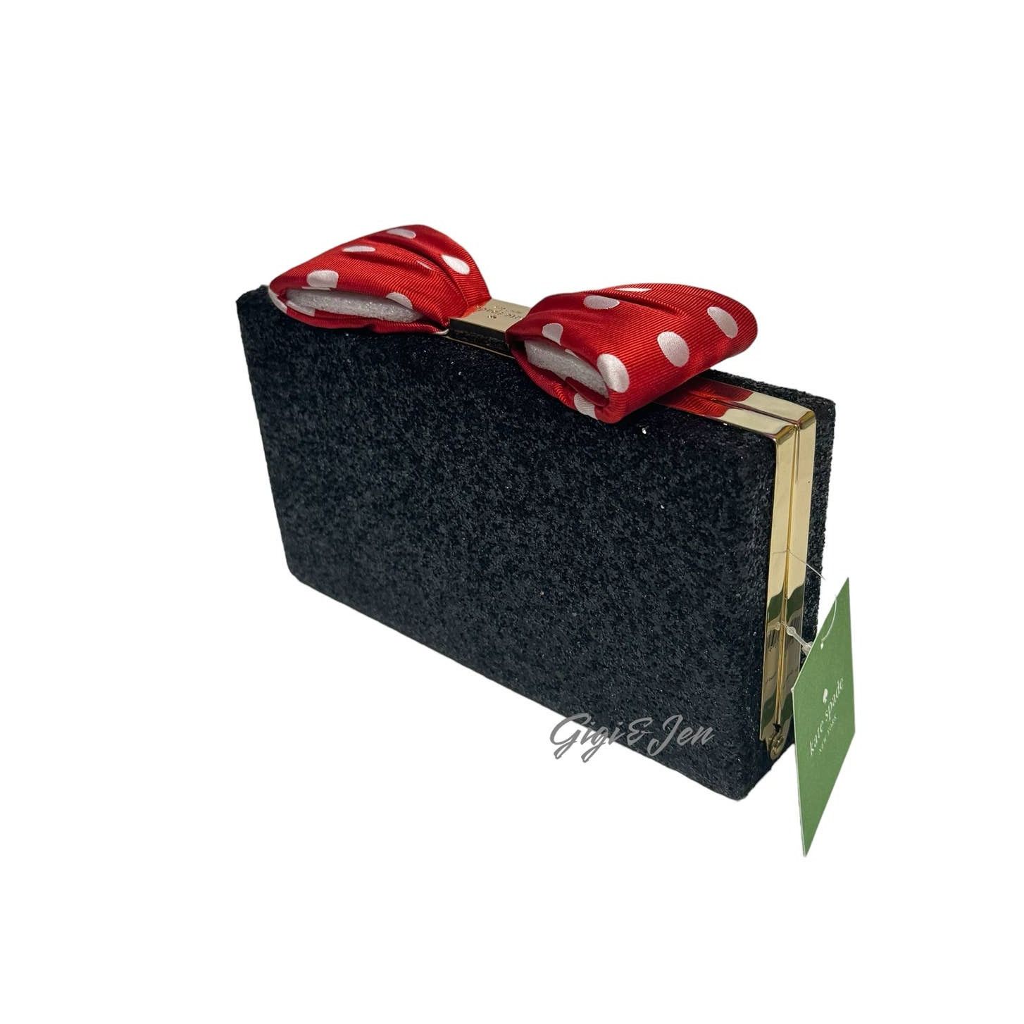 Kate Spade Kate Spade minnie mouse minnie bow clasp Clutch Bag Size ONE SIZE - 11 Thumbnail