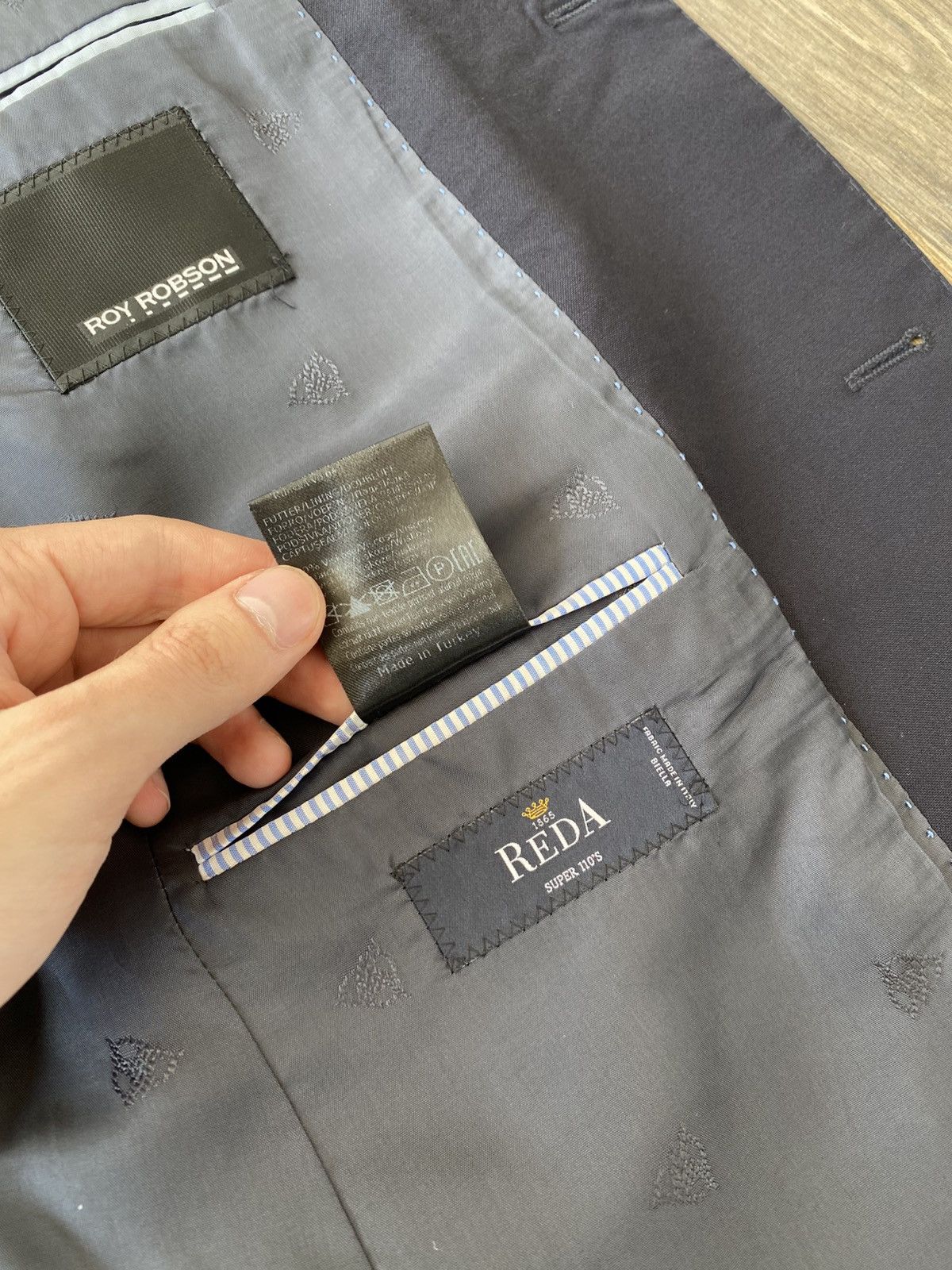 Other Vintage Roy Robson luxury suit Size 50R - 7 Thumbnail