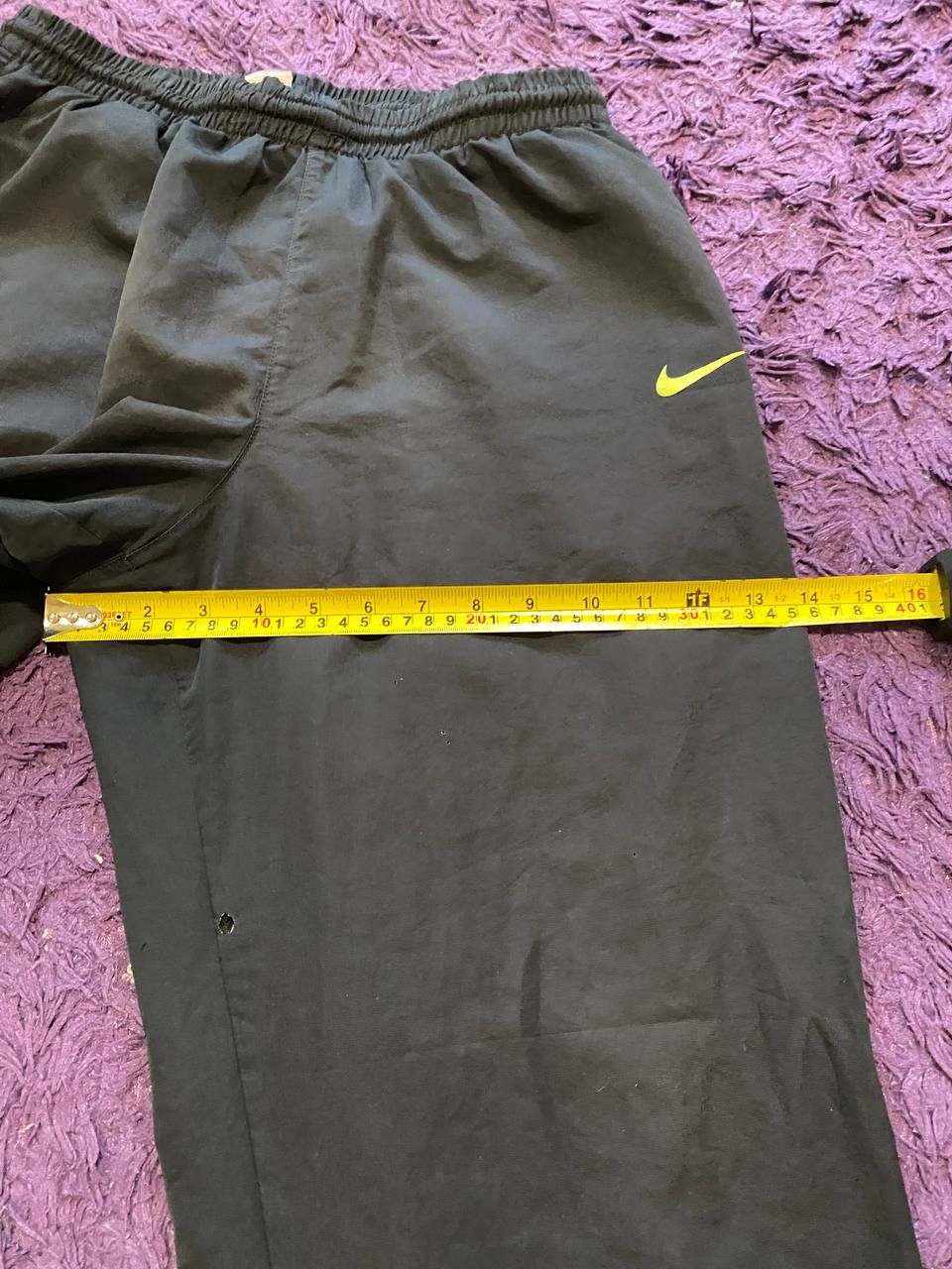 Nike Y2K Vintage Casual Pants Nike Streetwear logo Size US 34 / EU 50 - 14 Thumbnail