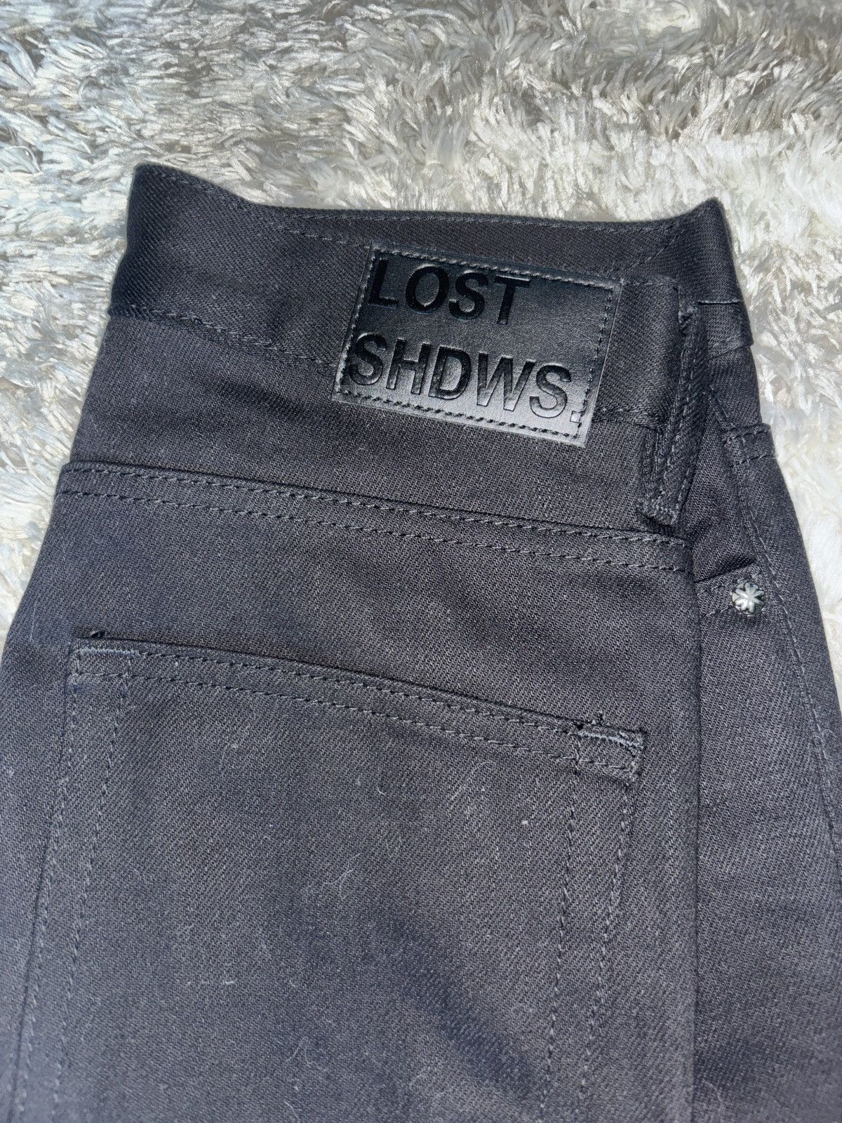 LOSTSHDWS Lost Shadows Stubbed Denim Jeans Size US 28 / EU 44 - 8 Thumbnail