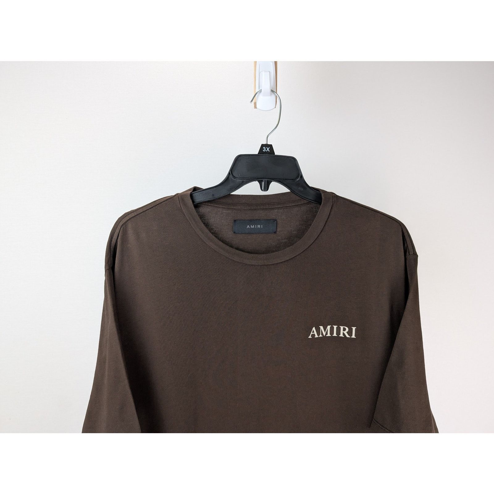 Amiri o1rshd1 " Puff " Logo Tee T-Shirt in Brown Size US XXL / EU 58 / 5 - 3 Thumbnail