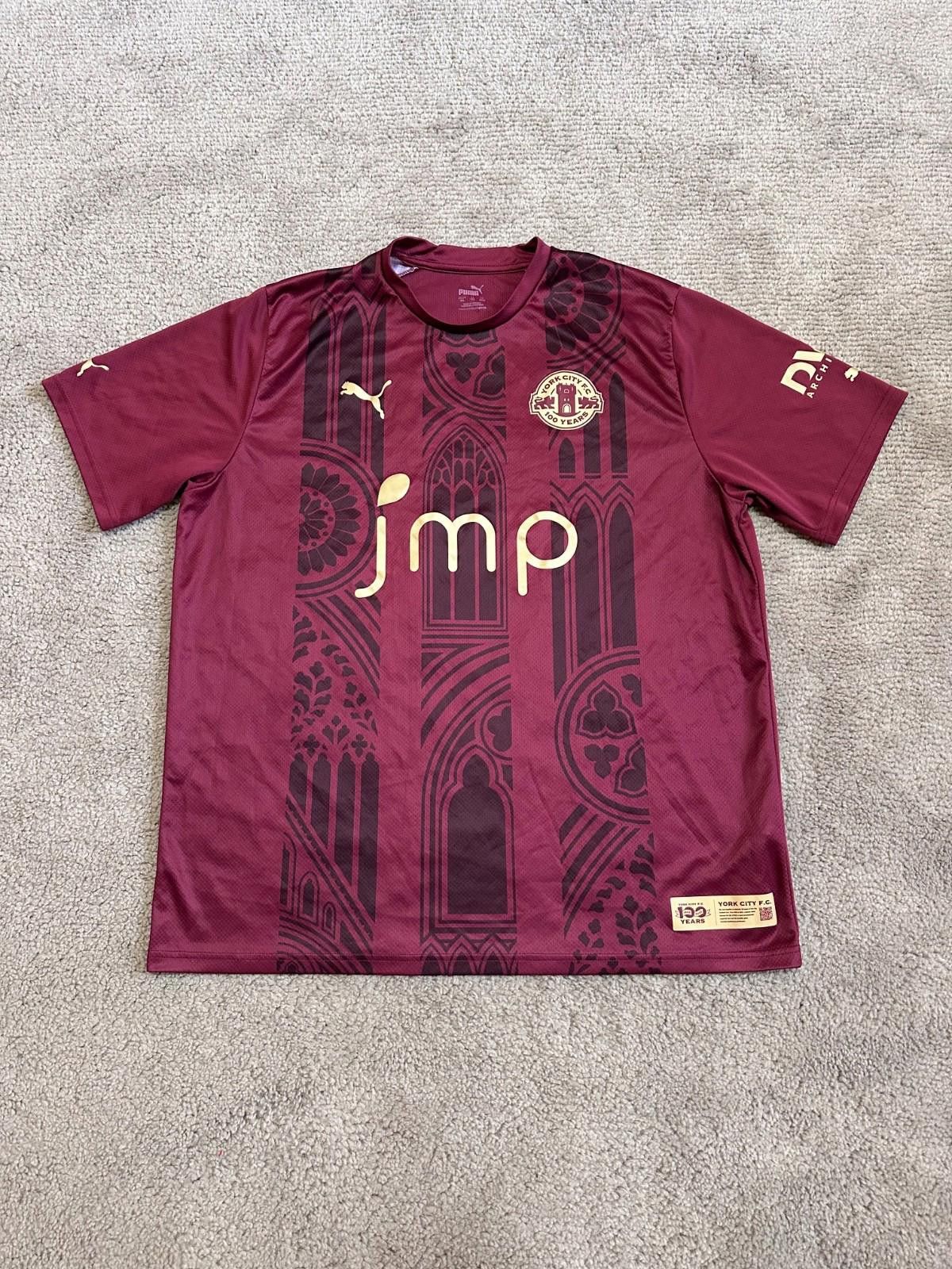 Designer York City FC Limited Edition Home Shirt 2022/23 (2XL) Size US XXL / EU 58 / 5 - 1 Thumbnail