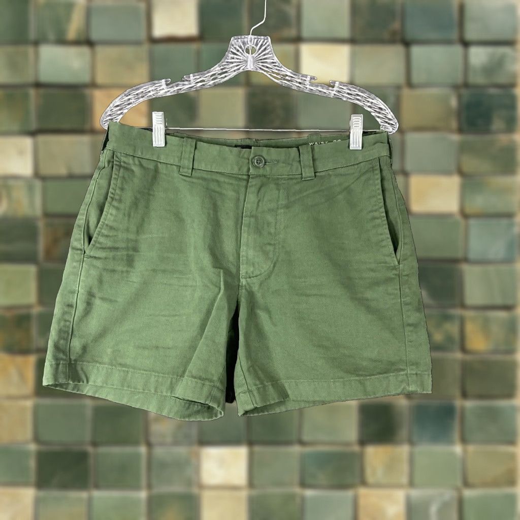 J.Crew J. Crew Chino Shorts Womens 29 Olive Green Size 29" - 1 Thumbnail