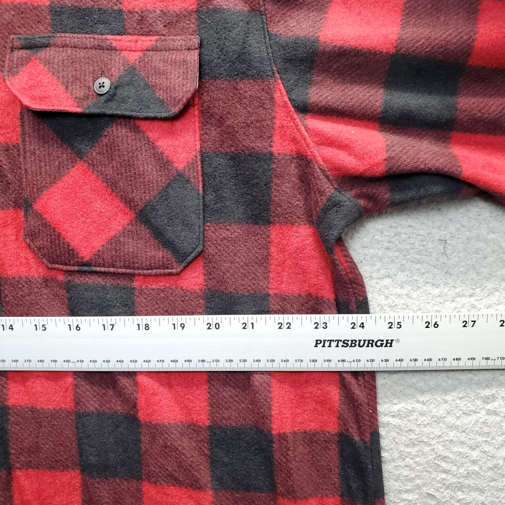 Wrangler Wrangler Shirt Mens L Multi Buffalo Plaid Detail Chest Pocket Button Up Size US L / EU 52-54 / 3 - 4 Thumbnail
