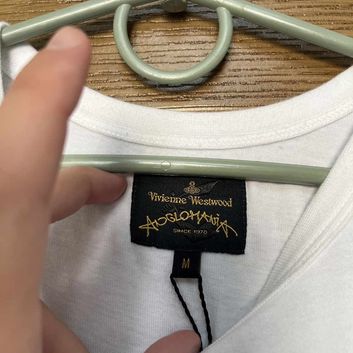 Vivienne westwood big logo t-shirt