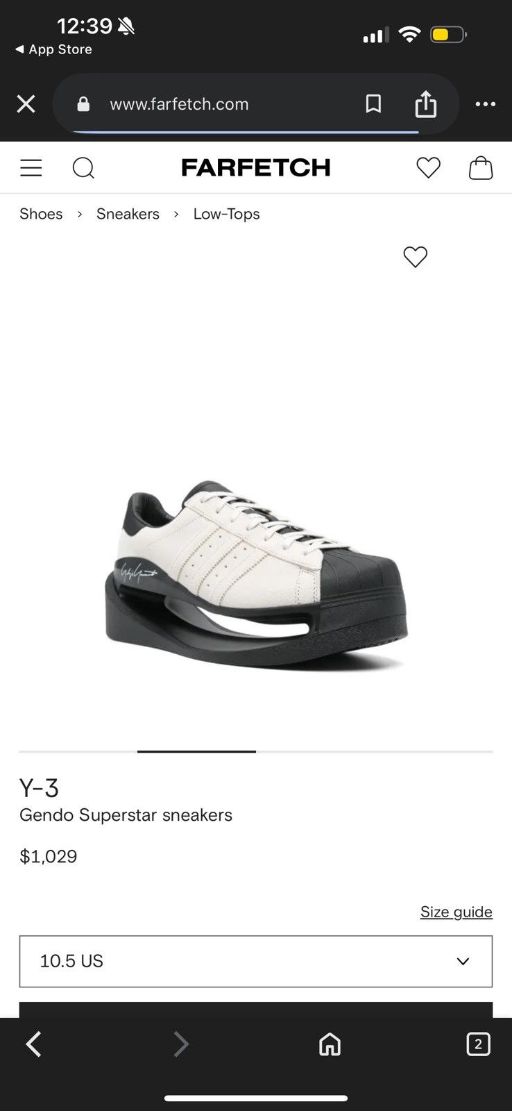 Yohji Yamamoto Gendo Superstar sneakers Size US 9.5 / EU 42-43 - 7 Thumbnail